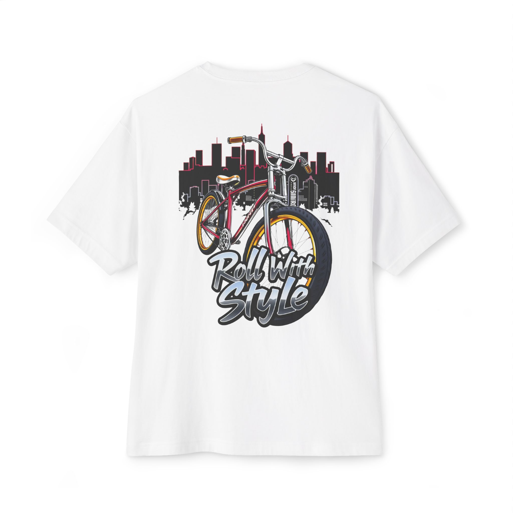 music graphic tee — Street Beats & Roll With Style 2025 (Unisex Oversized) - Image 8