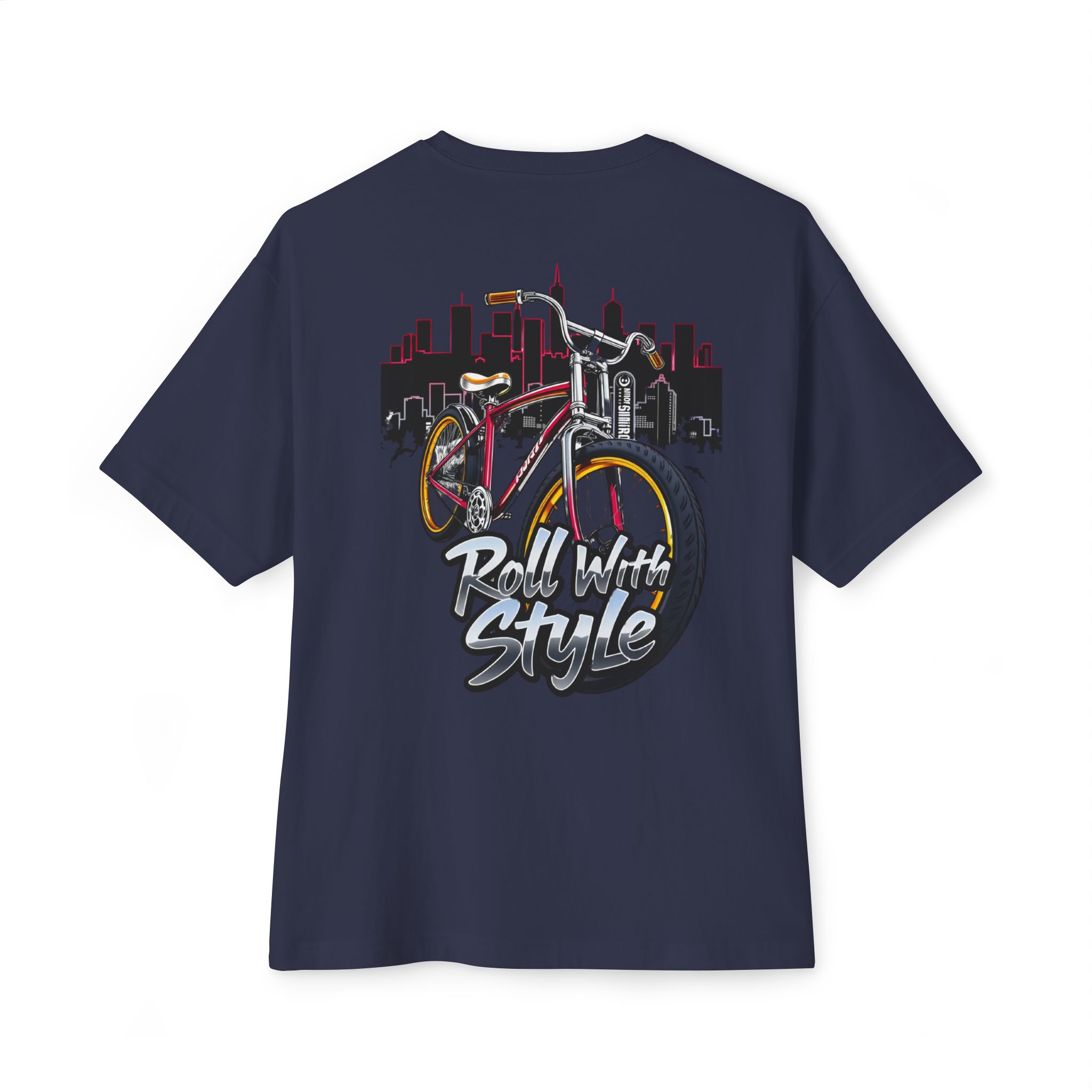 music graphic tee — Street Beats & Roll With Style 2025 (Unisex Oversized) - Image 2