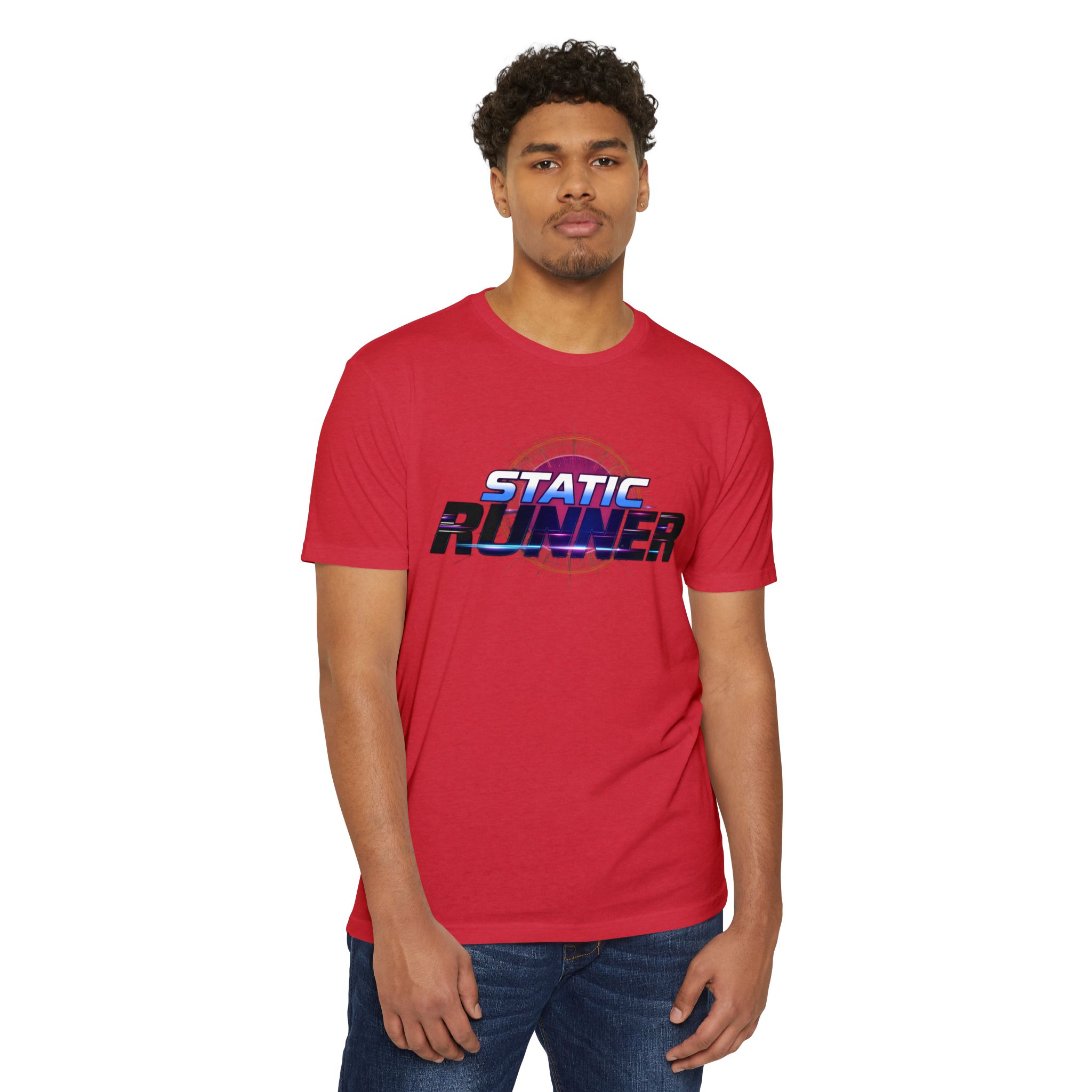 Runner T-Shirt — Dynamic Static Runner T-Shirt (Unisex) — Best Running Tee 2025 - Image 69