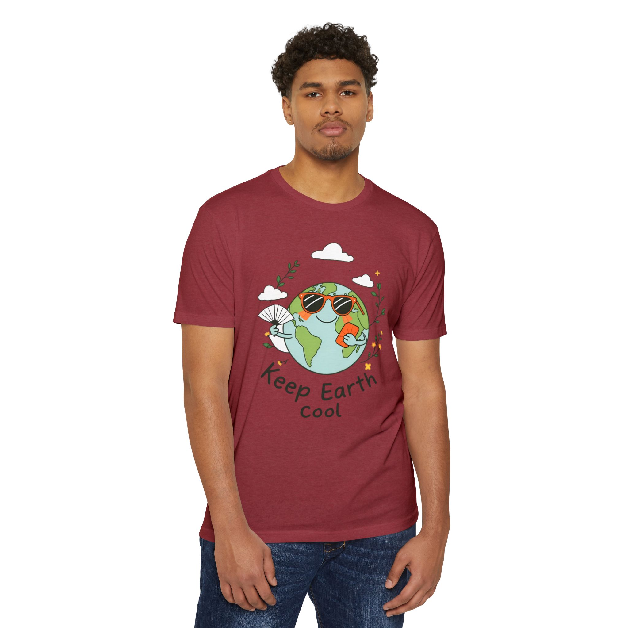 Earth T-Shirt — Eco-Friendly "Keep Earth Cool" Tee | Must-Have Gift (2025) - Image 75