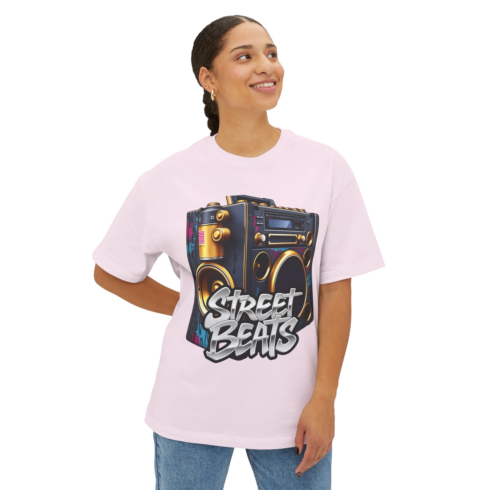 music graphic tee — Street Beats & Roll With Style 2025 (Unisex Oversized) - Image 17