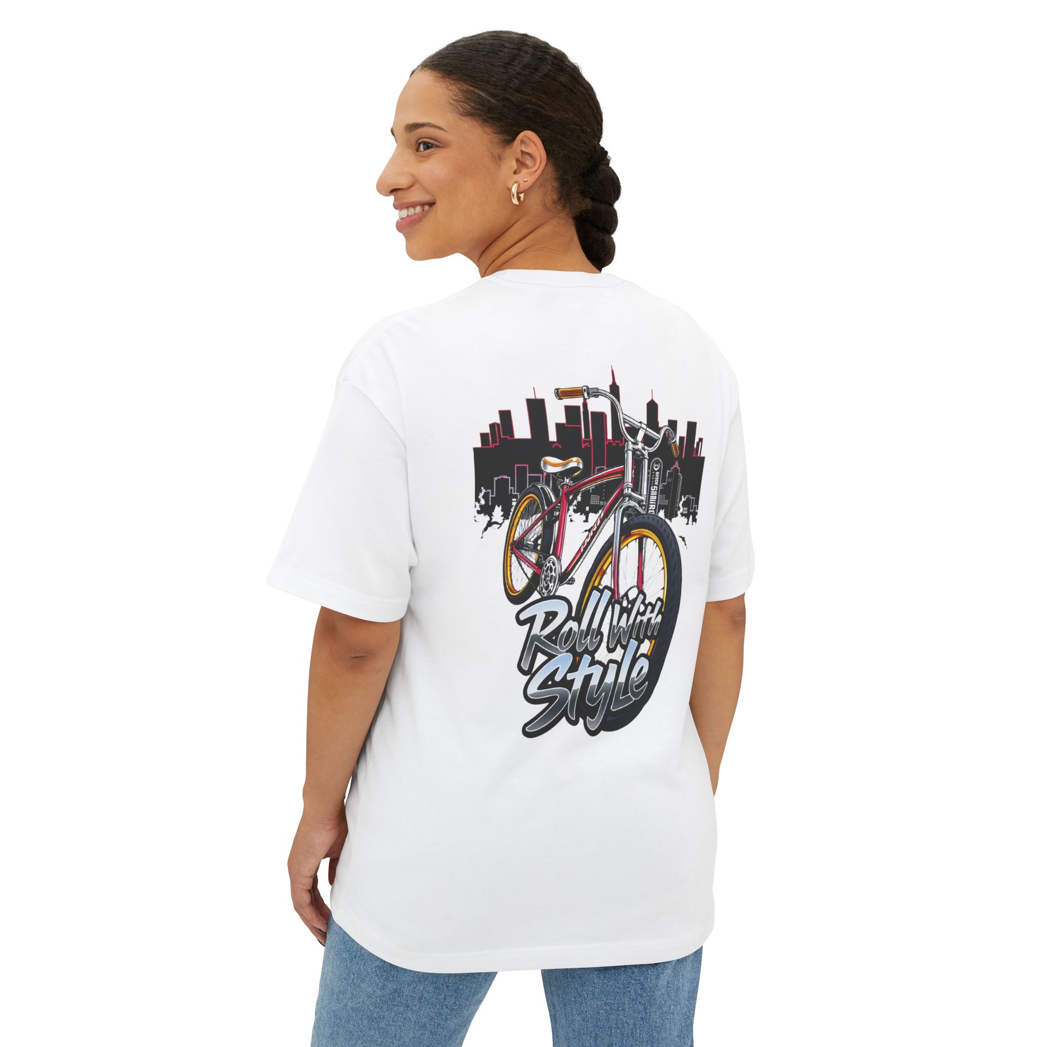 music graphic tee — Street Beats & Roll With Style 2025 (Unisex Oversized) - Image 12
