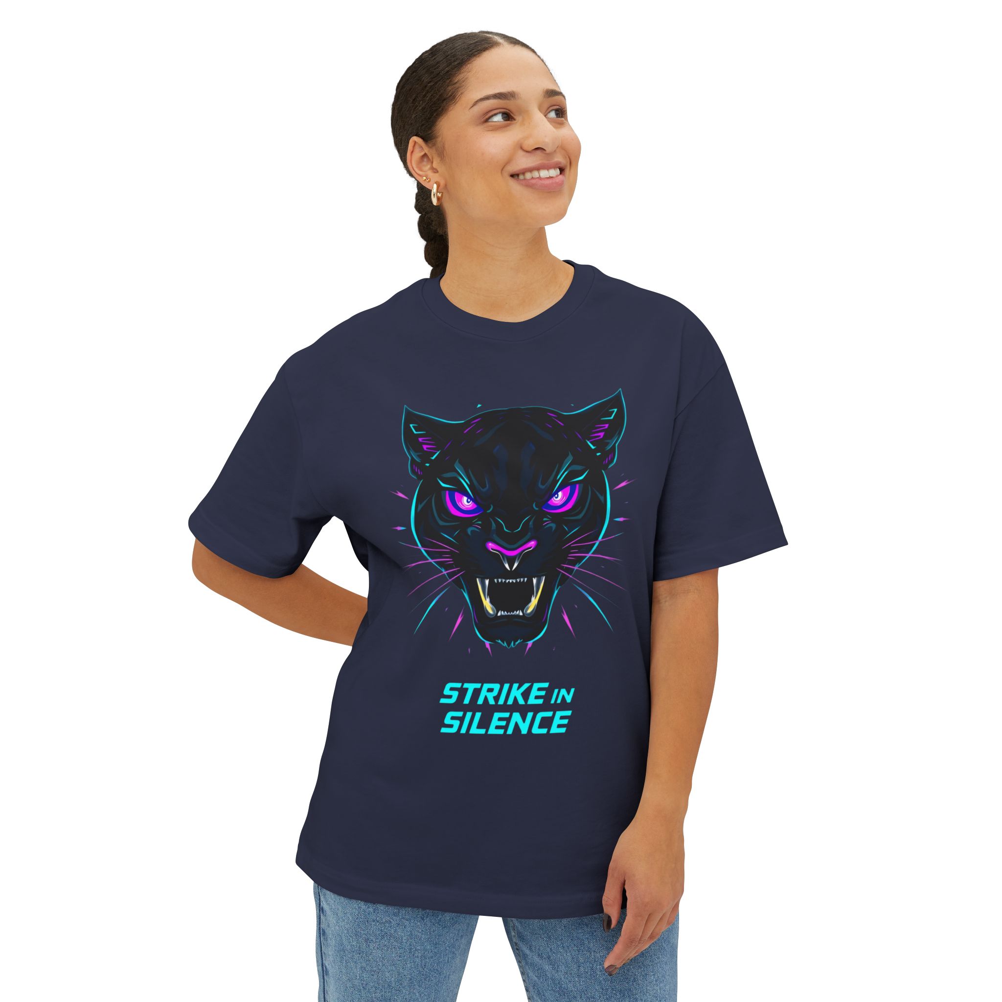 Panther Graphic Tee — Fierce Oversized Boxy Tee 2025 - Image 37