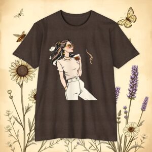 Chic Floral Graphic Tee