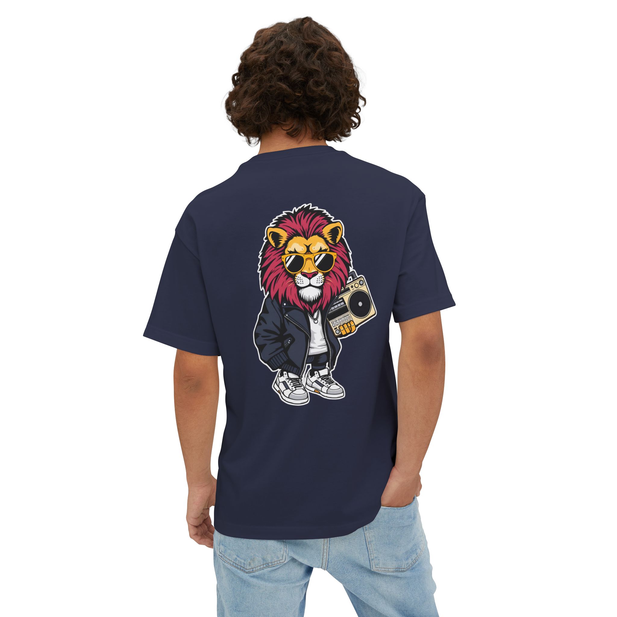 Hustle Every Day Lion T-Shirt — Bold Hustle Tee 2025 (Unisex Oversized) - Image 52