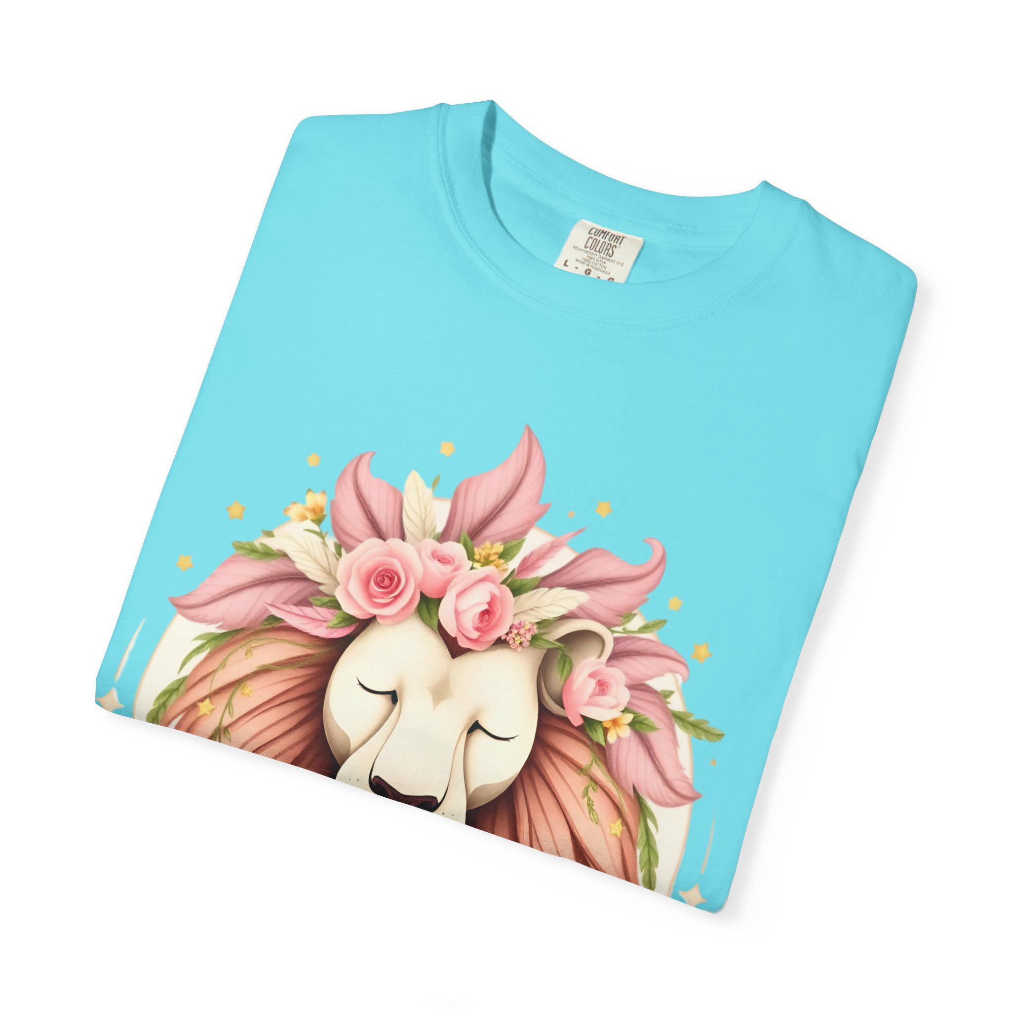 Flower Crown Lion T-Shirt — Beautiful Boho Tee 2025 Top Pick - Image 38