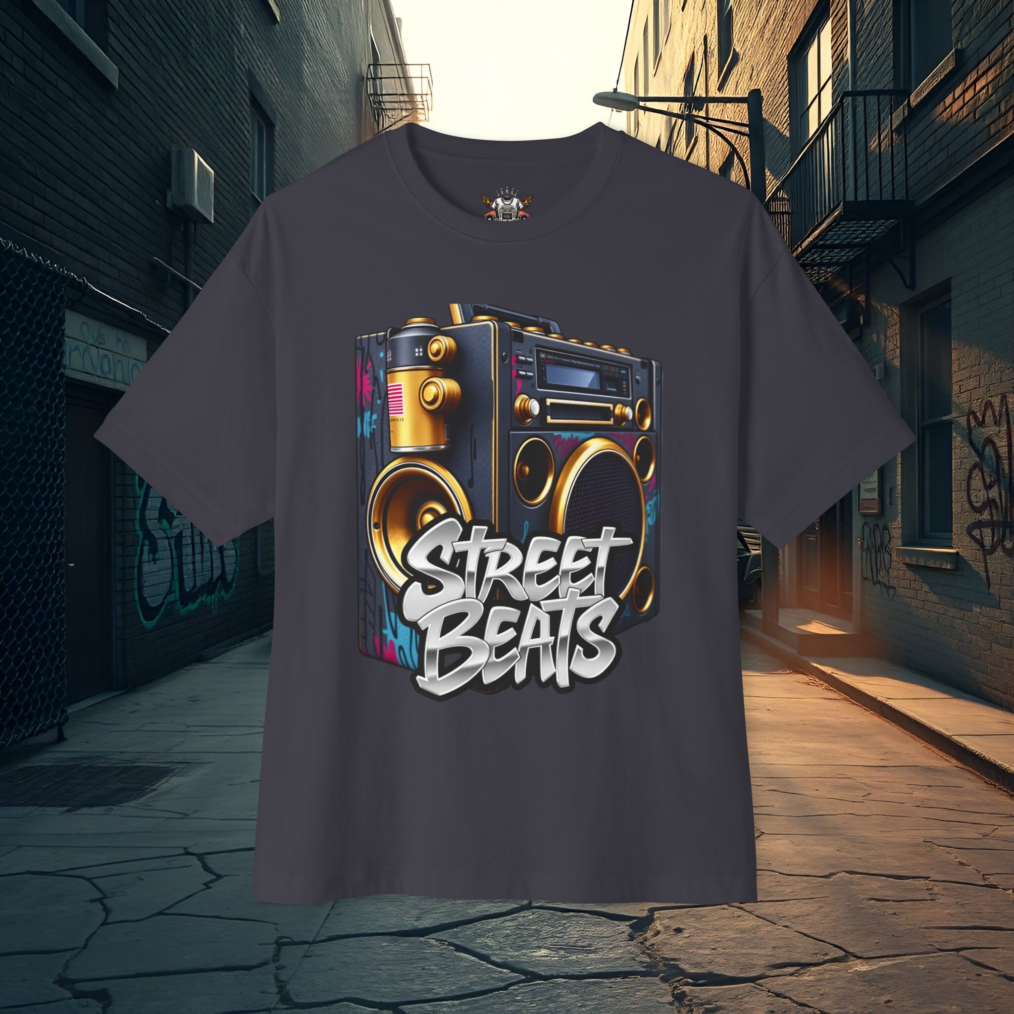 music graphic tee — Street Beats & Roll With Style 2025 (Unisex Oversized) - Image 37