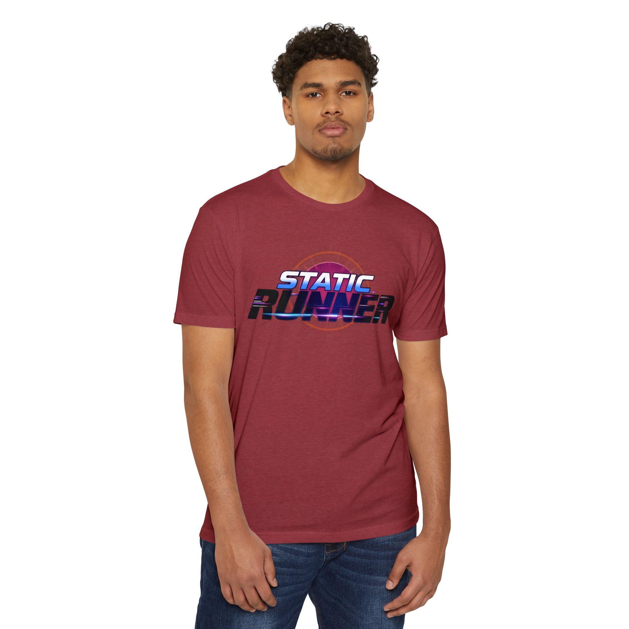 Runner T-Shirt — Dynamic Static Runner T-Shirt (Unisex) — Best Running Tee 2025 - Image 75