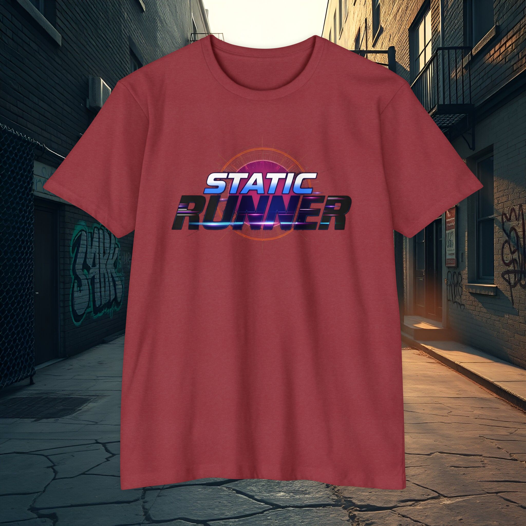 Runner T-Shirt — Dynamic Static Runner T-Shirt (Unisex) — Best Running Tee 2025 - Image 73