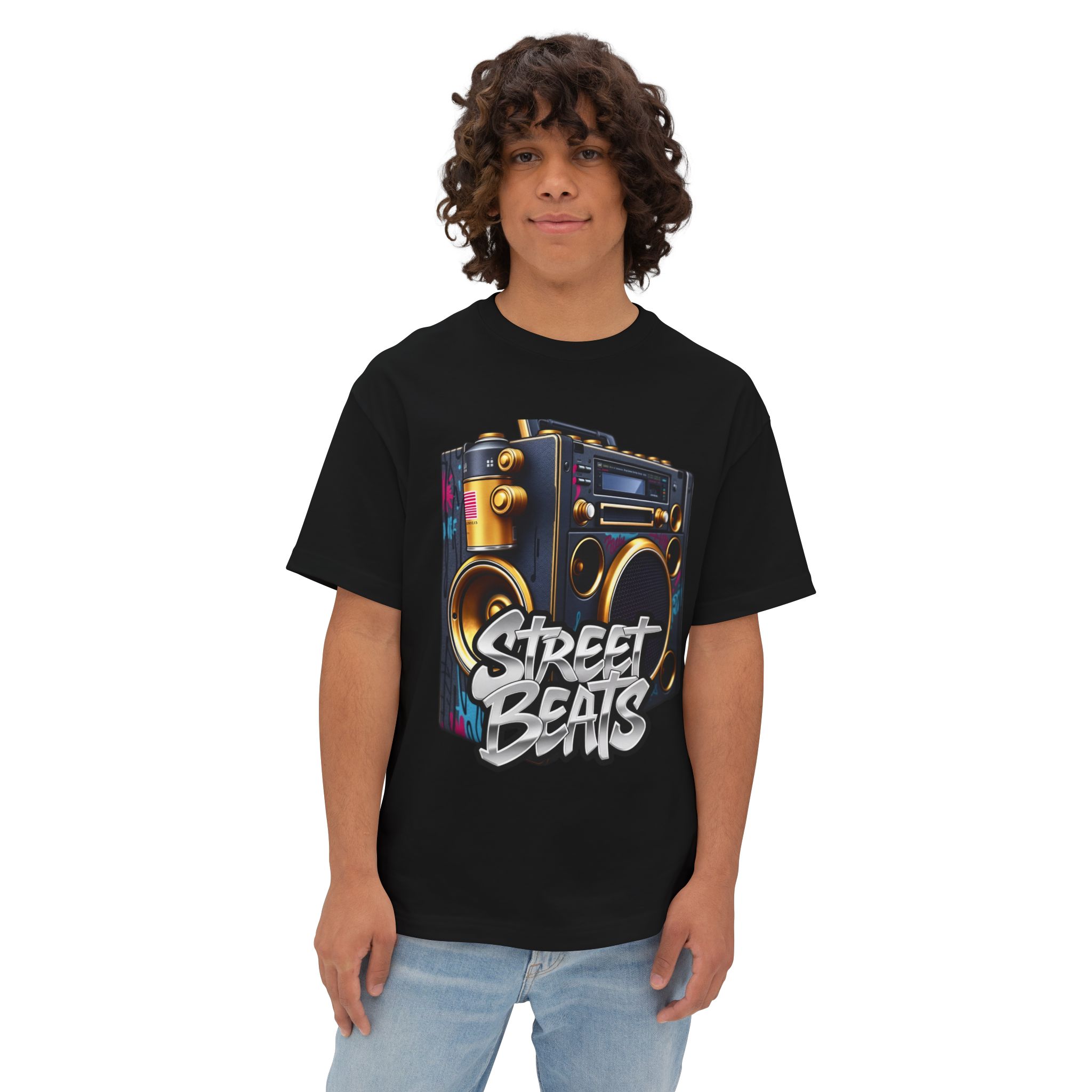 music graphic tee — Street Beats & Roll With Style 2025 (Unisex Oversized) - Image 21