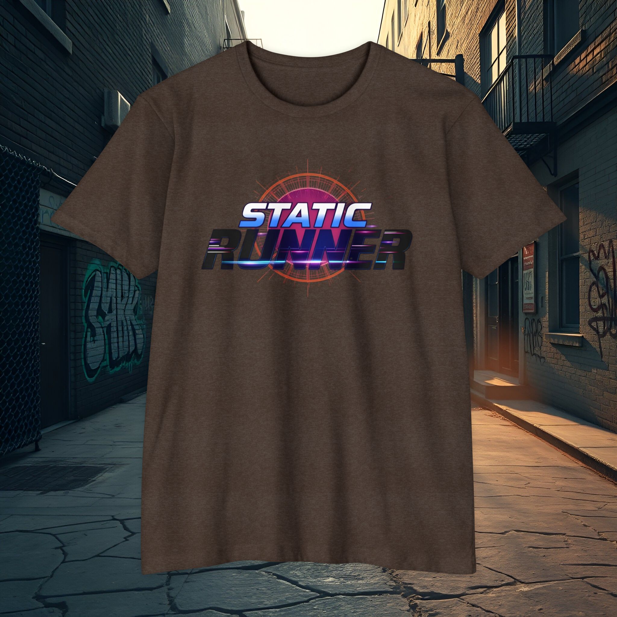 Runner T-Shirt — Dynamic Static Runner T-Shirt (Unisex) — Best Running Tee 2025 - Image 7