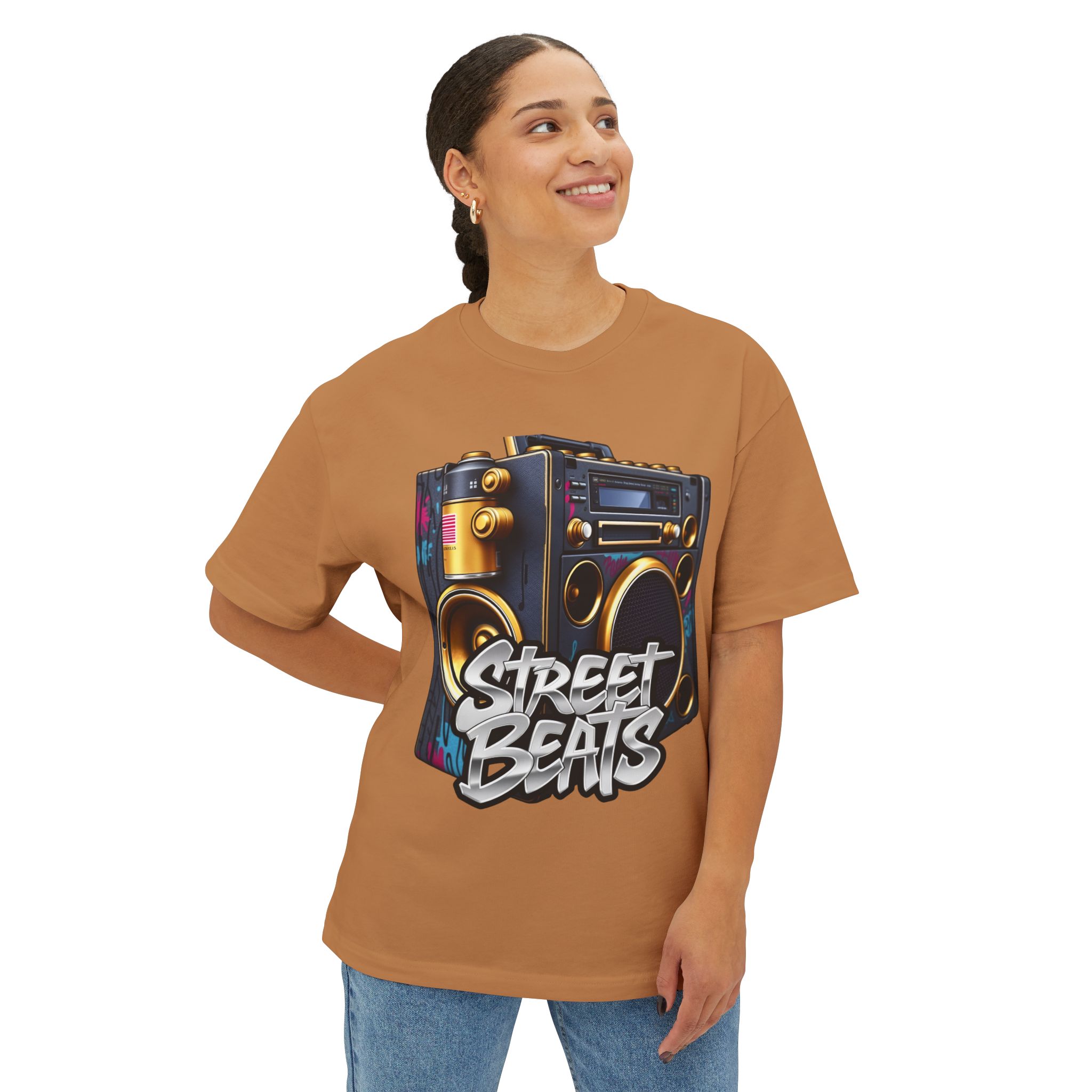 music graphic tee — Street Beats & Roll With Style 2025 (Unisex Oversized) - Image 35