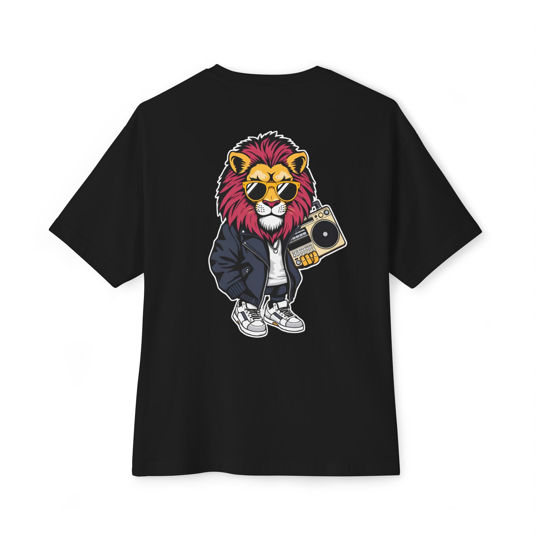 Hustle Every Day Lion T-Shirt — Bold Hustle Tee 2025 (Unisex Oversized) - Image 2