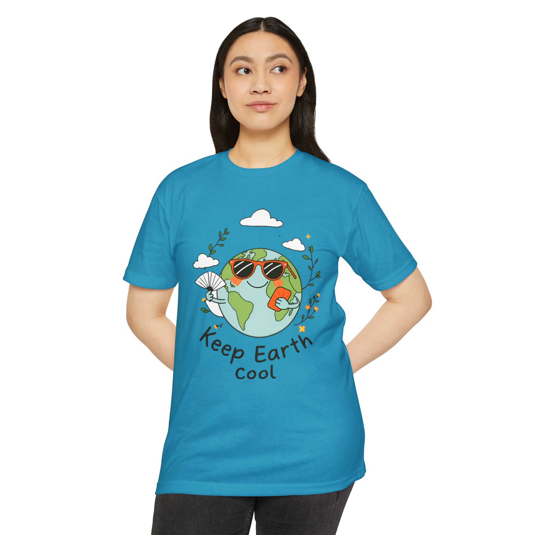 Earth T-Shirt — Eco-Friendly "Keep Earth Cool" Tee | Must-Have Gift (2025) - Image 35
