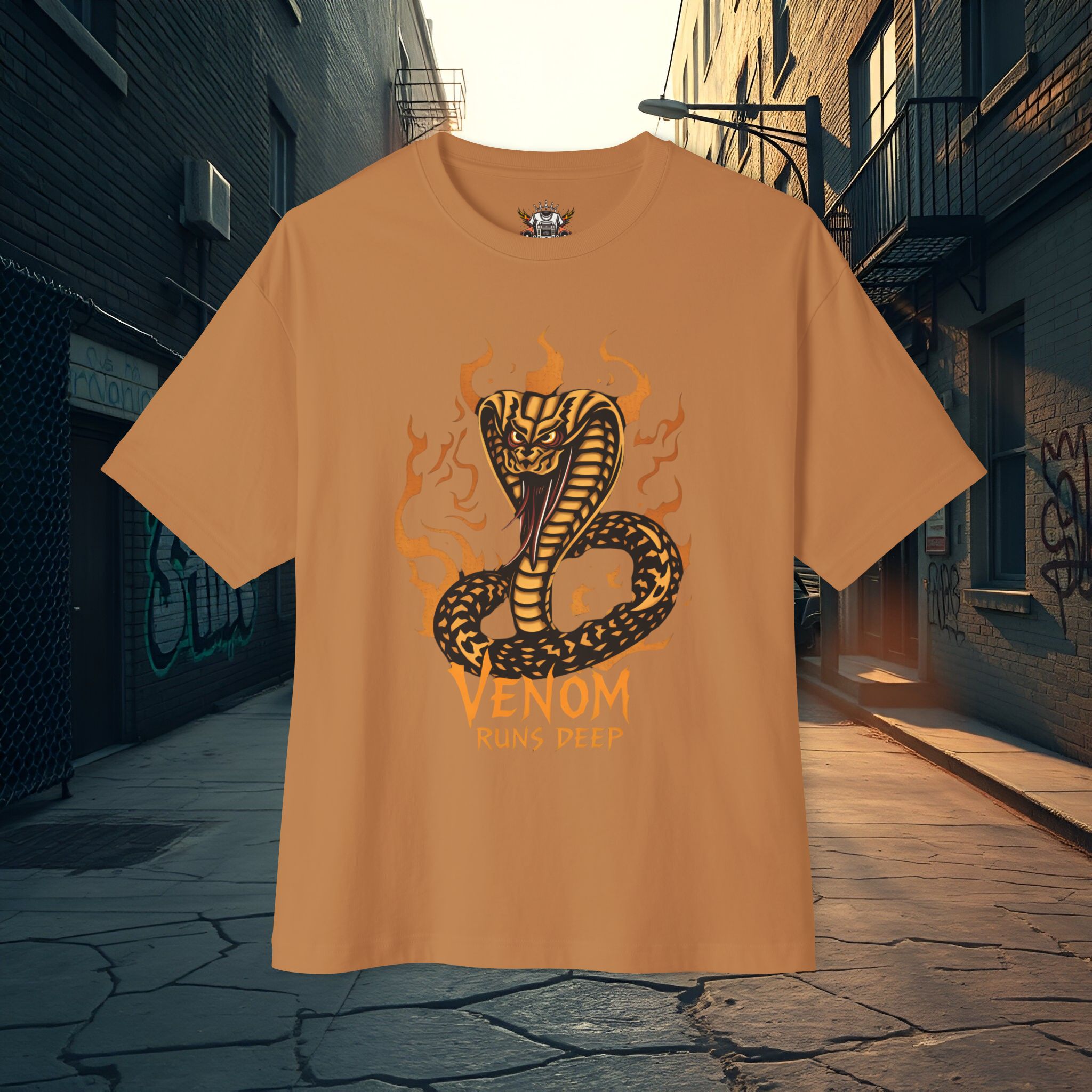 Venom Graphic Boxy Tee, Unisex Oversized T-Shirt, Streetwear Fashion, Casual Outfit, Unique Gift for Him/Her/Teens, Everyday Wear - Image 31