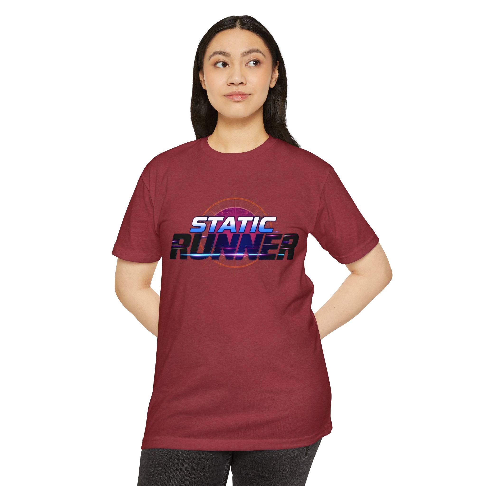 Runner T-Shirt — Dynamic Static Runner T-Shirt (Unisex) — Best Running Tee 2025 - Image 77