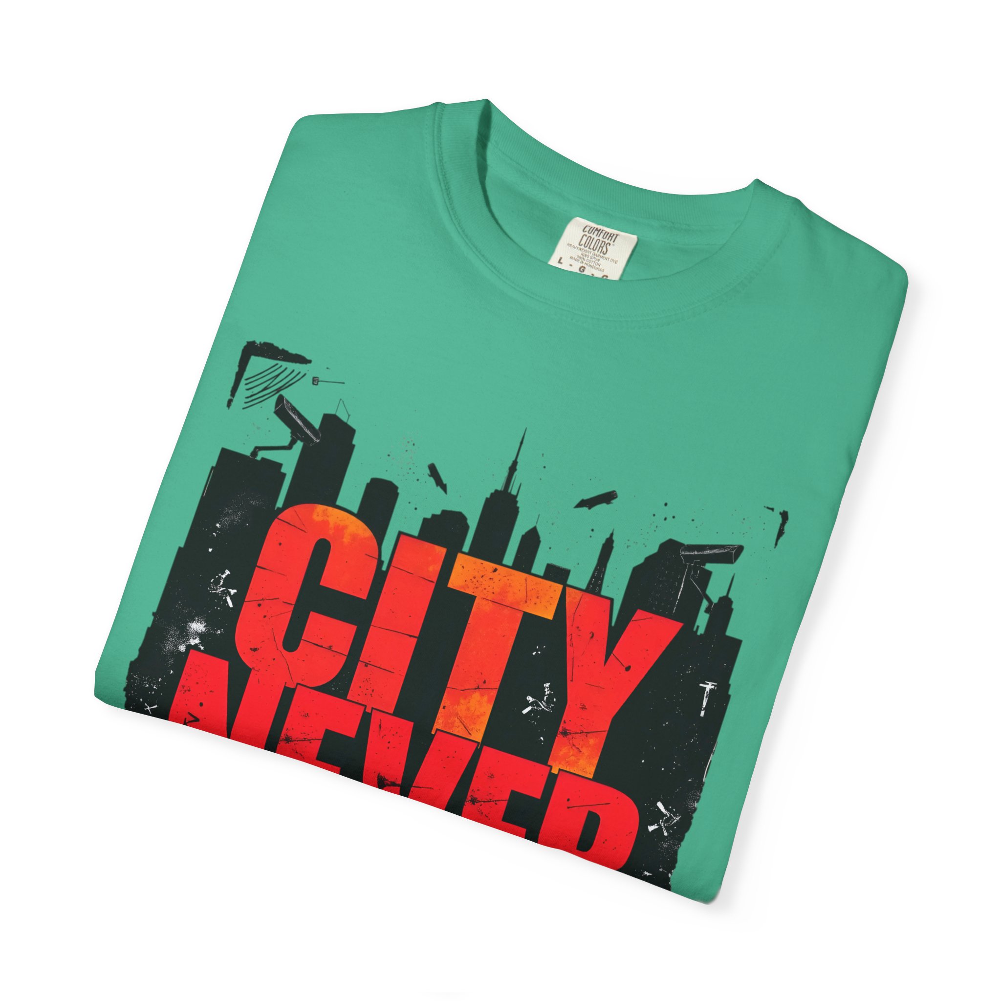 City Vibe T-Shirt — Best Urban Graphic Tee 2025 (City Never Sleeps) - Image 45