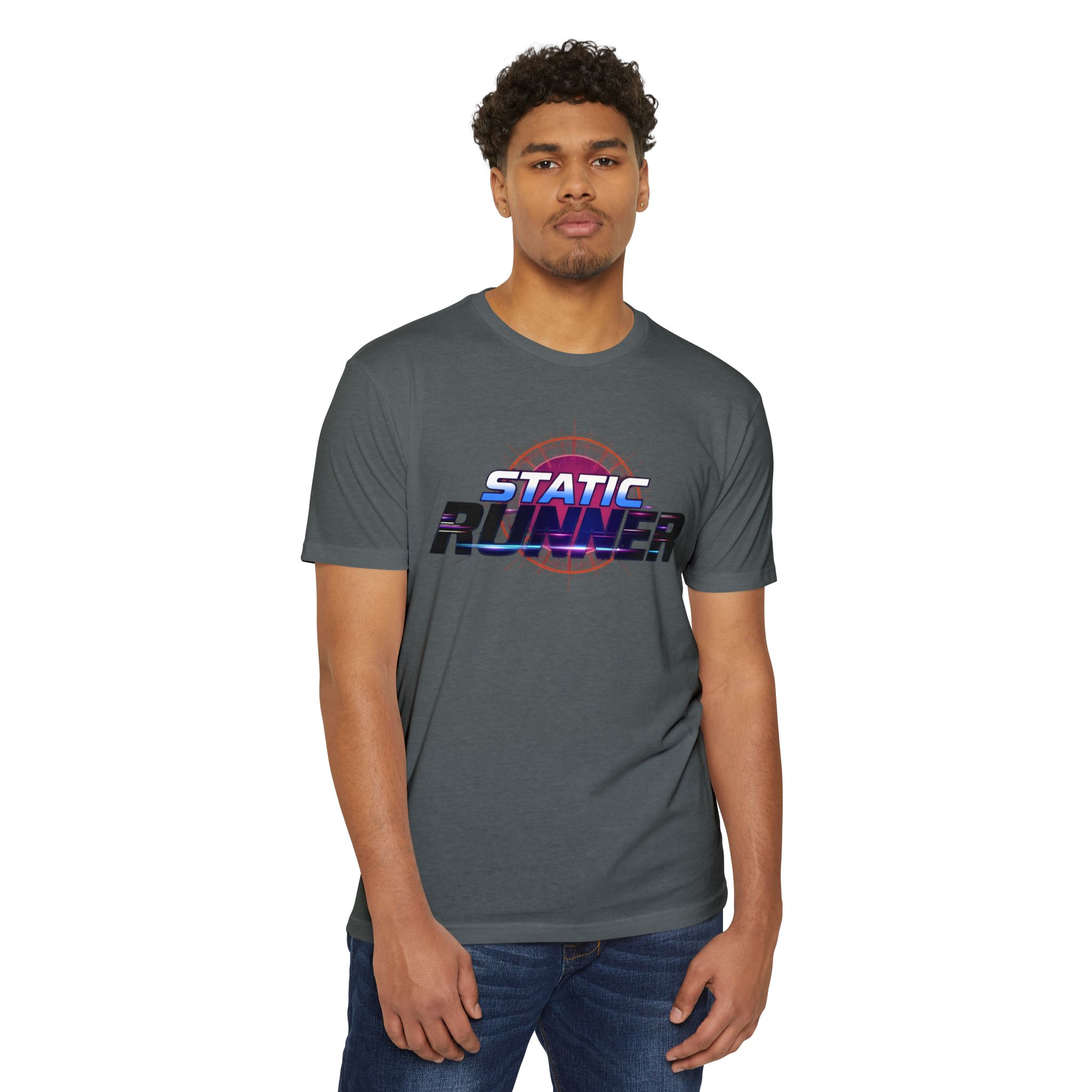 Runner T-Shirt — Dynamic Static Runner T-Shirt (Unisex) — Best Running Tee 2025 - Image 33