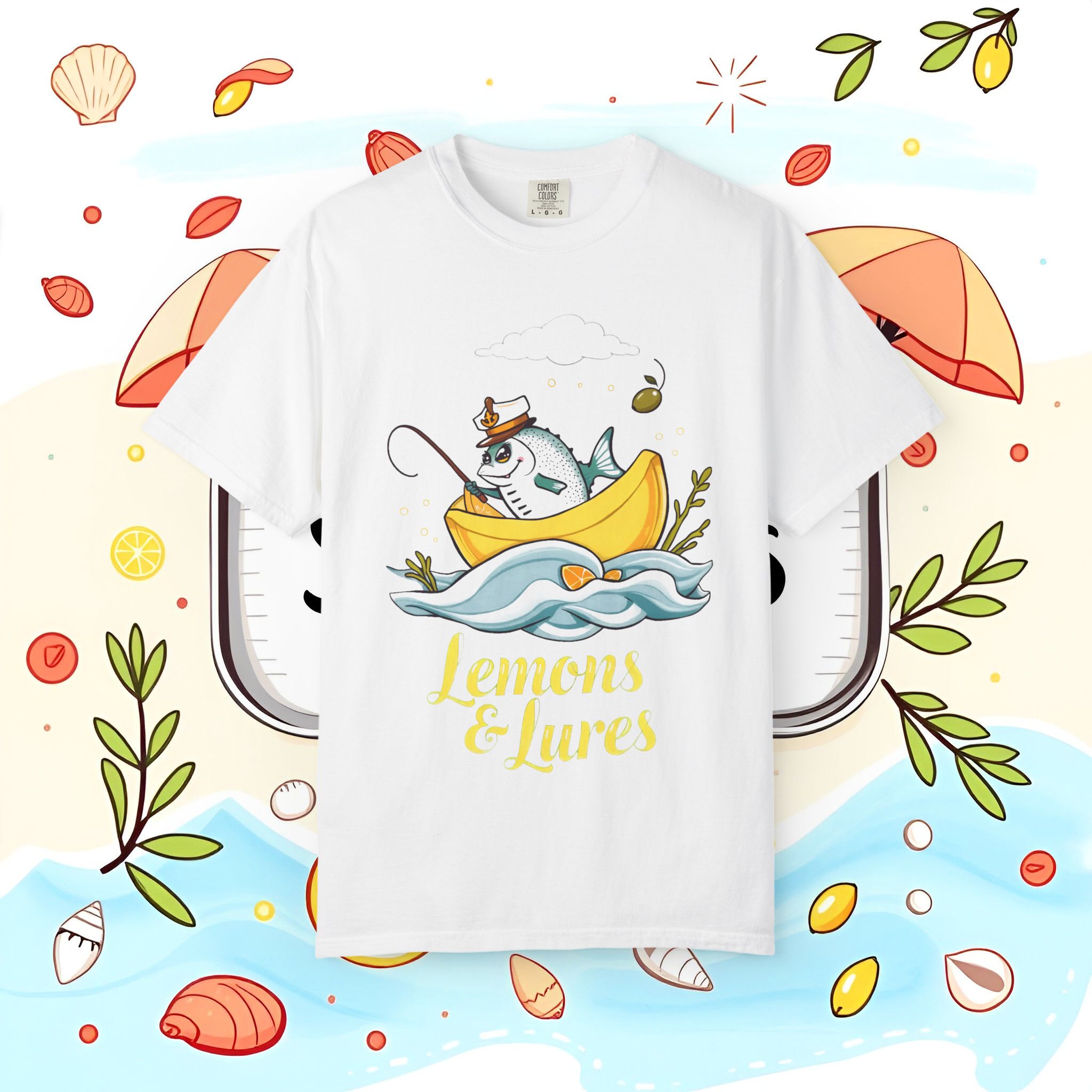 Lemons & Lures T-Shirt — Best Fishing Graphic Tee 2025 (Unisex) - Image 8