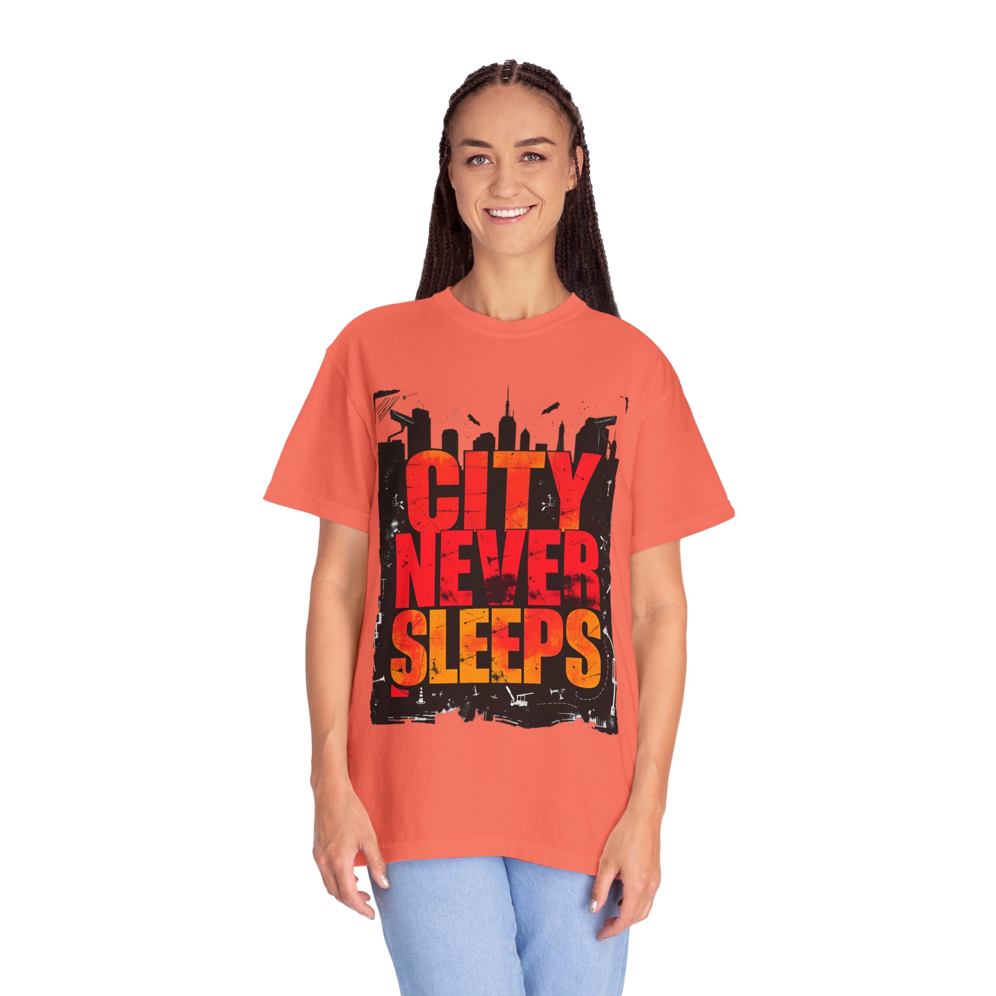City Vibe T-Shirt — Best Urban Graphic Tee 2025 (City Never Sleeps) - Image 19