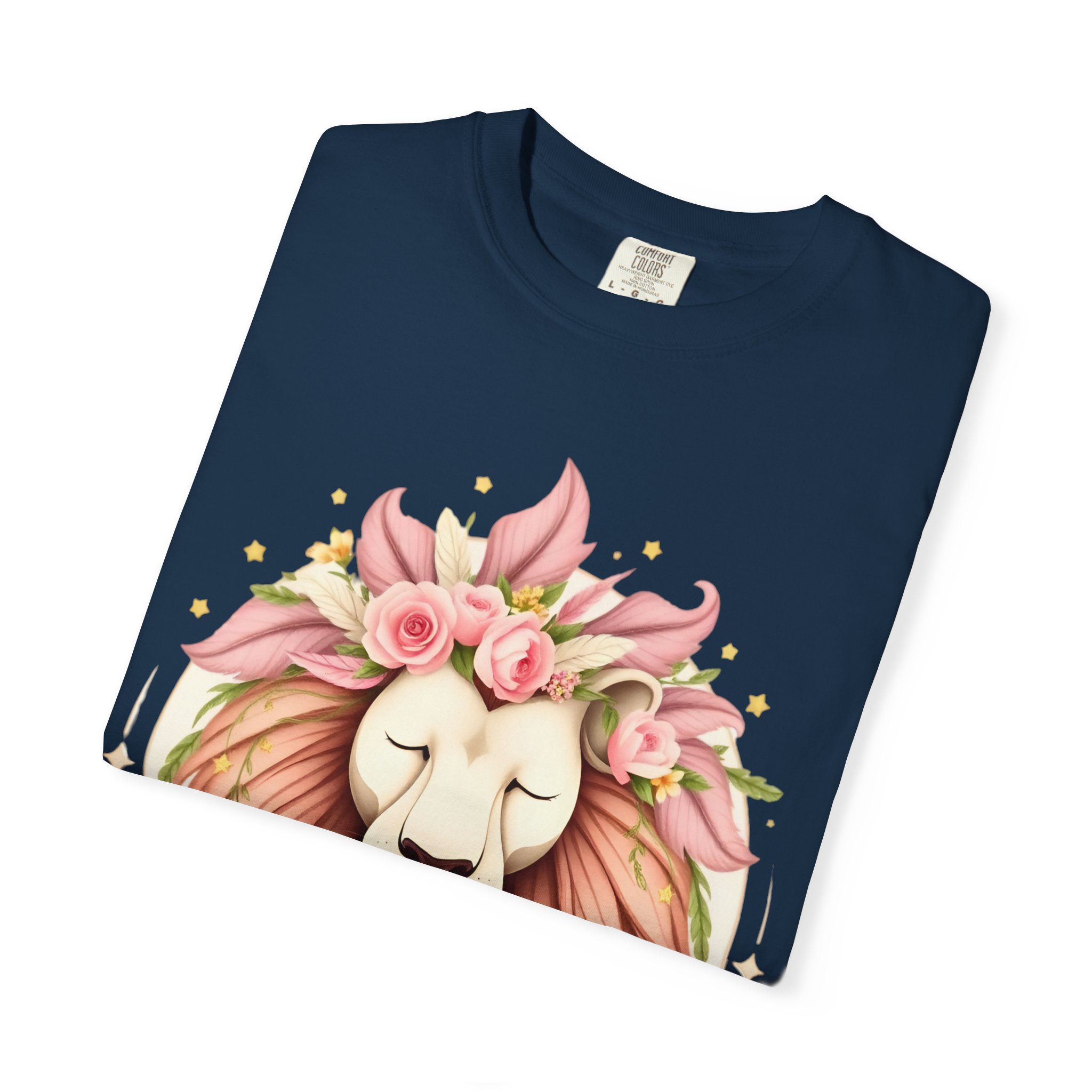 Flower Crown Lion T-Shirt — Beautiful Boho Tee 2025 Top Pick - Image 59