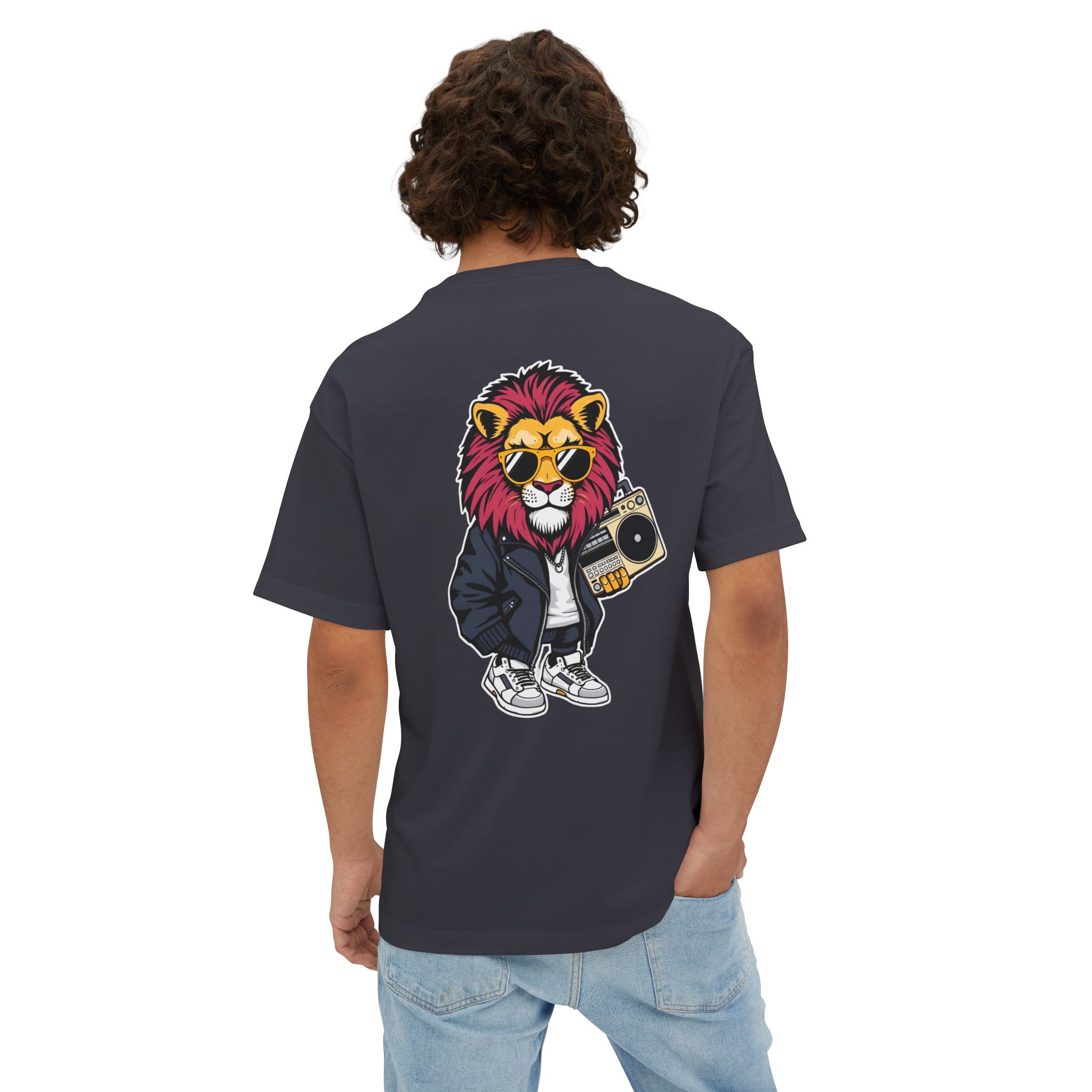 Hustle Every Day Lion T-Shirt — Bold Hustle Tee 2025 (Unisex Oversized) - Image 34
