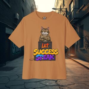 Cat Graphic Oversized Tee