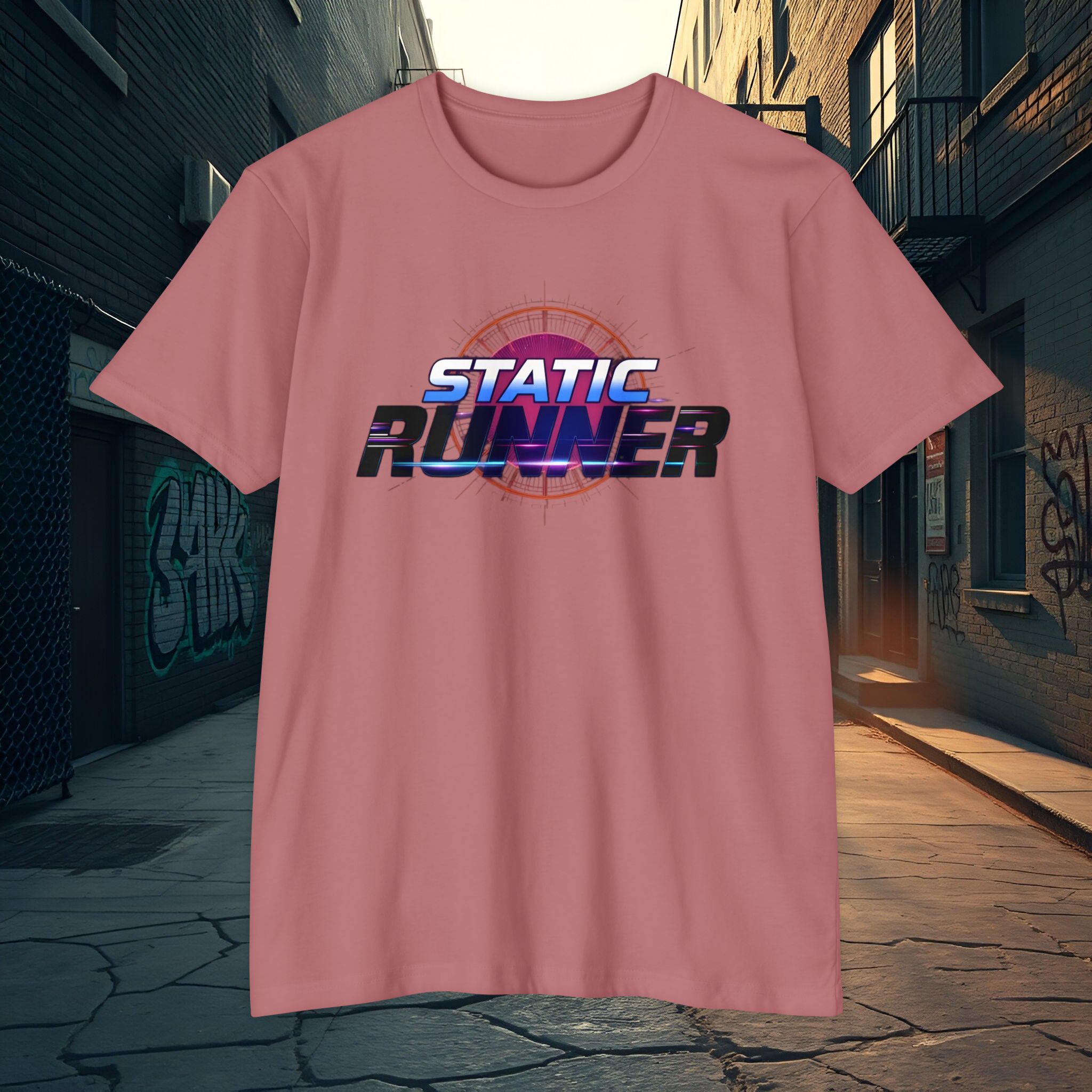 Runner T-Shirt — Dynamic Static Runner T-Shirt (Unisex) — Best Running Tee 2025 - Image 61
