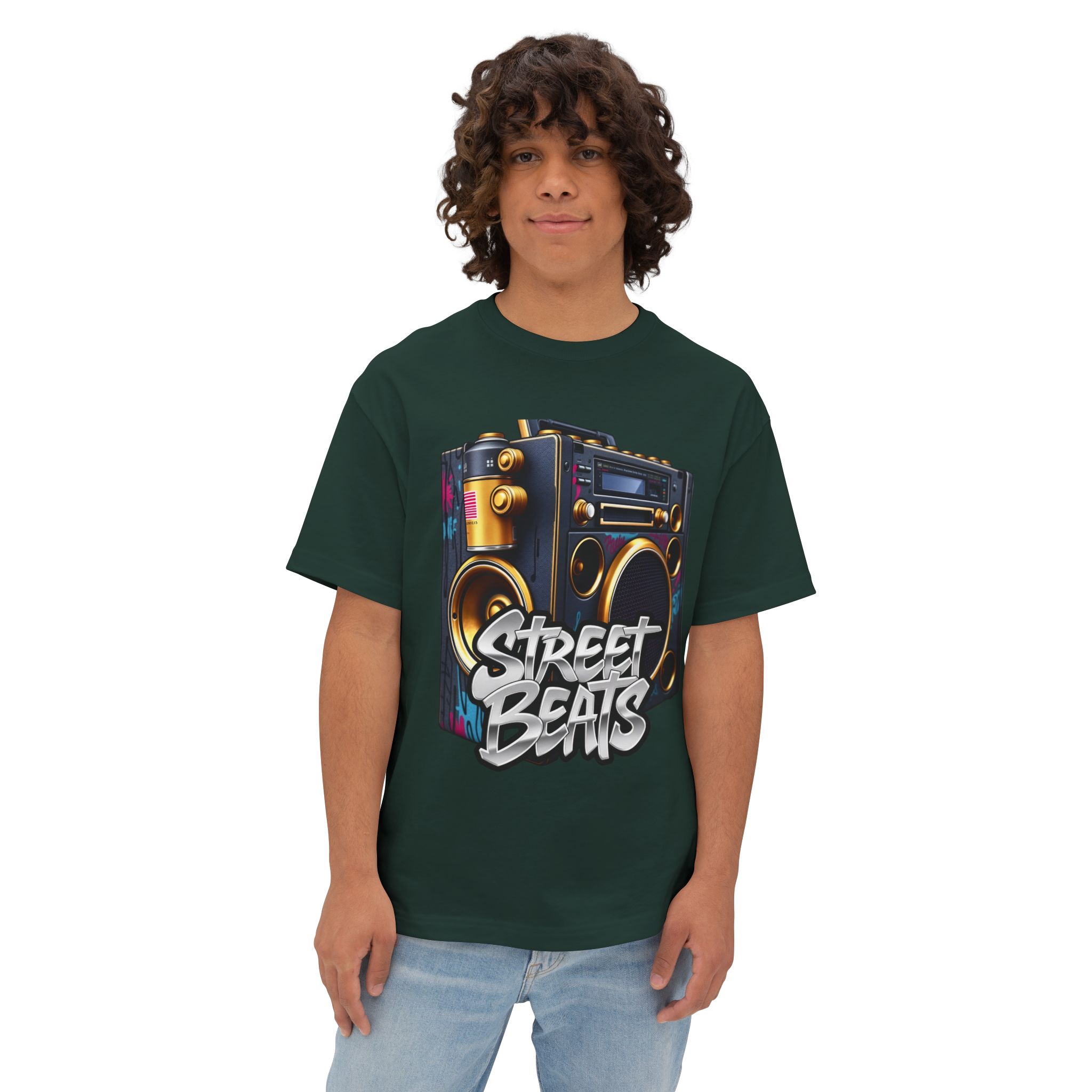 music graphic tee — Street Beats & Roll With Style 2025 (Unisex Oversized) - Image 45