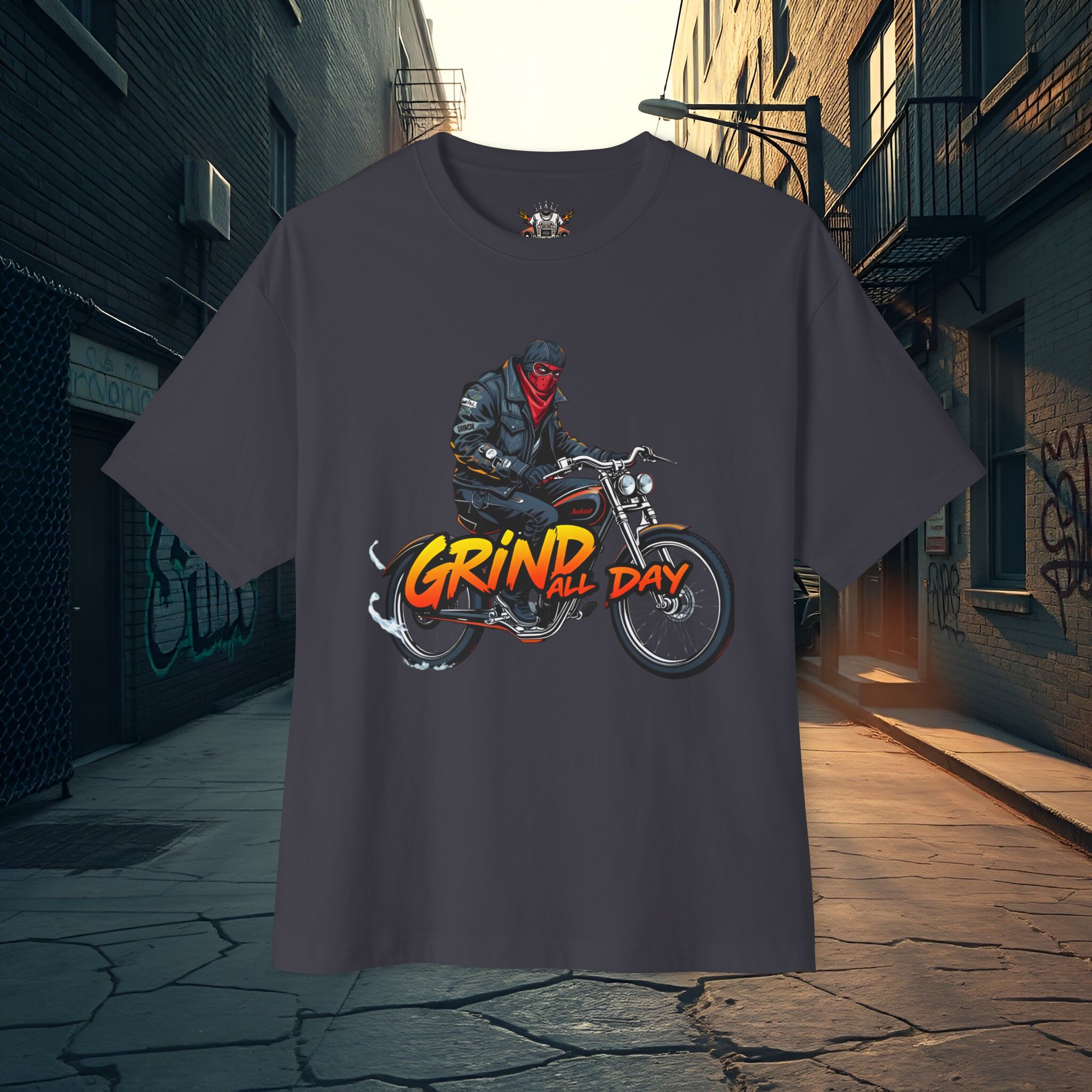 Grind All Day T-Shirt — Bold Hustle Tee 2025 (Unisex Oversized) - Image 31