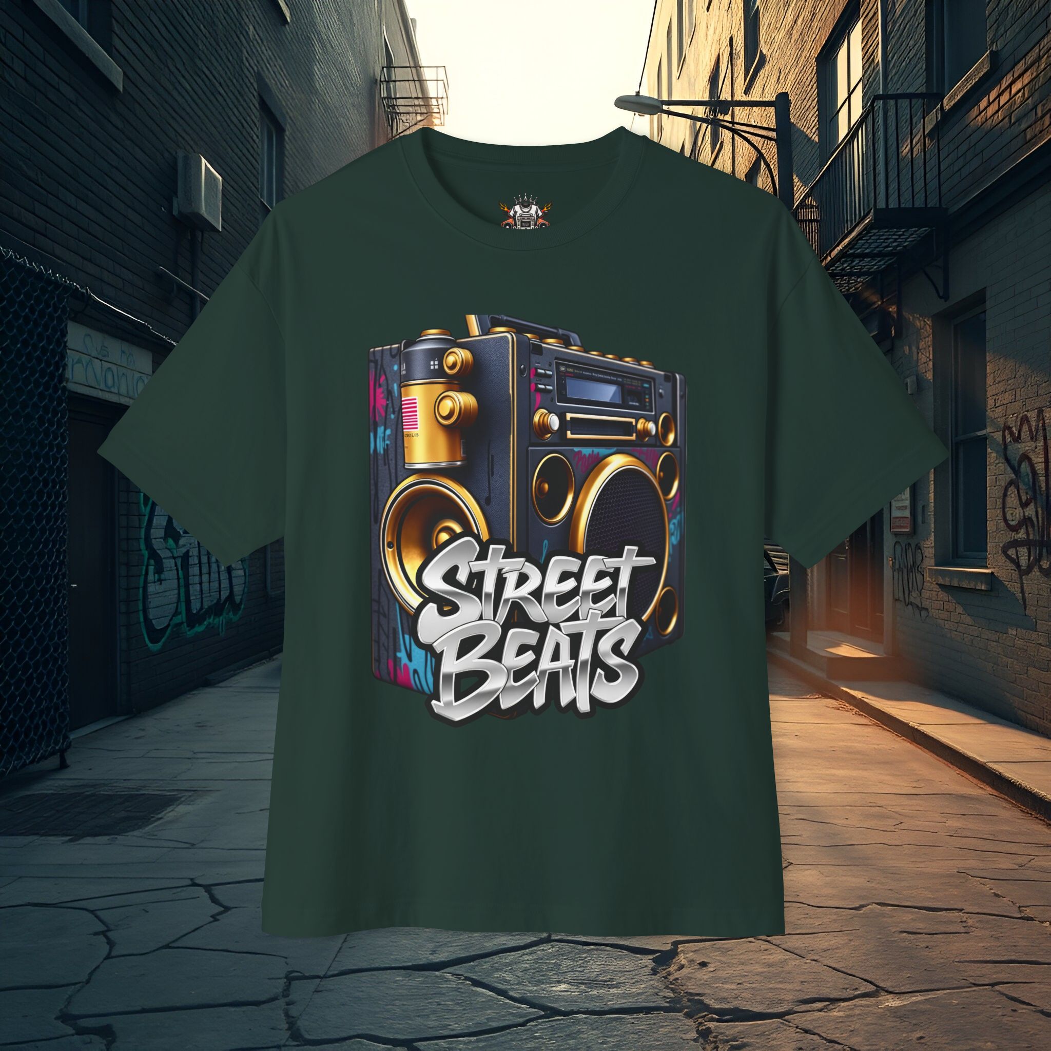 music graphic tee — Street Beats & Roll With Style 2025 (Unisex Oversized) - Image 43