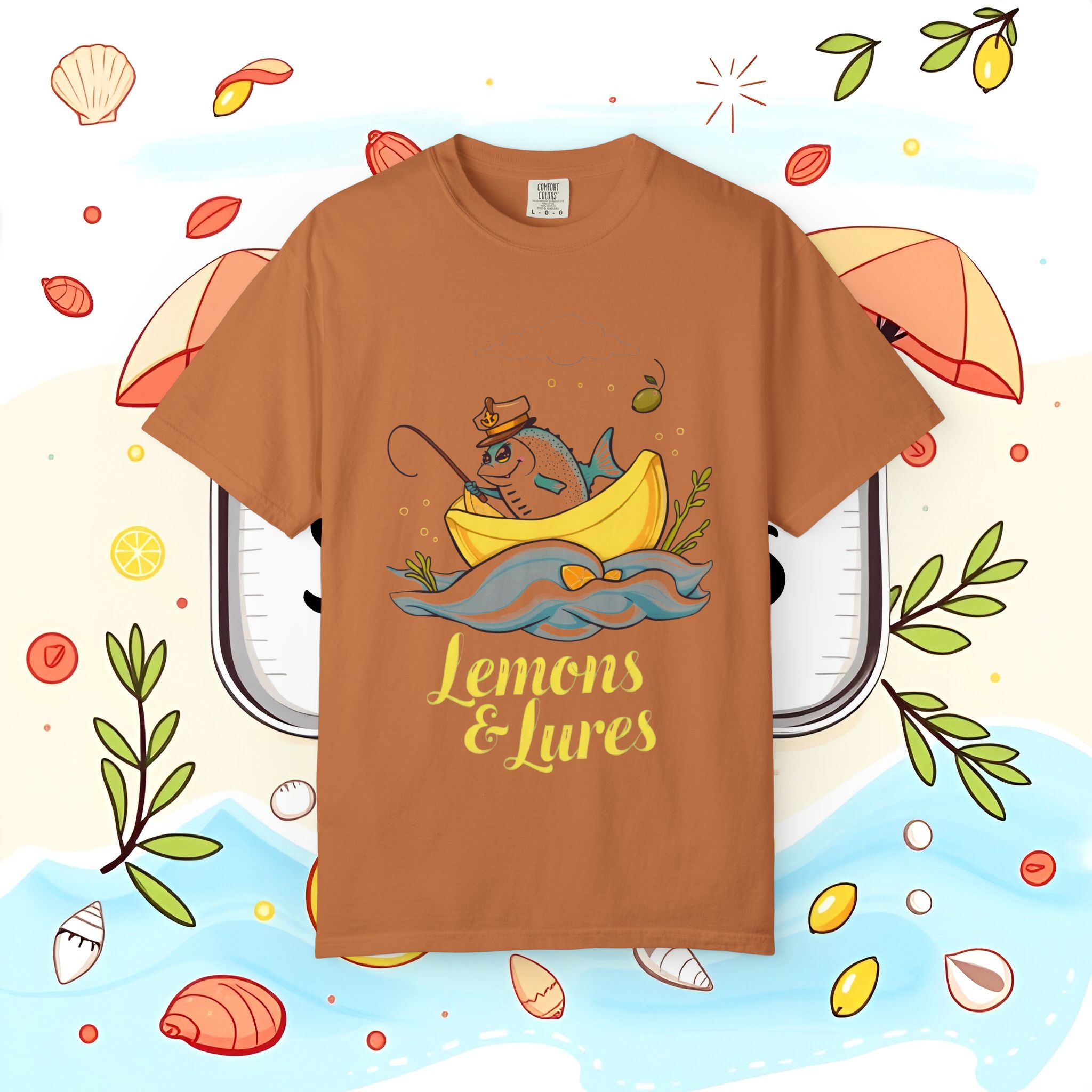 Lemons & Lures T-Shirt — Best Fishing Graphic Tee 2025 (Unisex) - Image 22