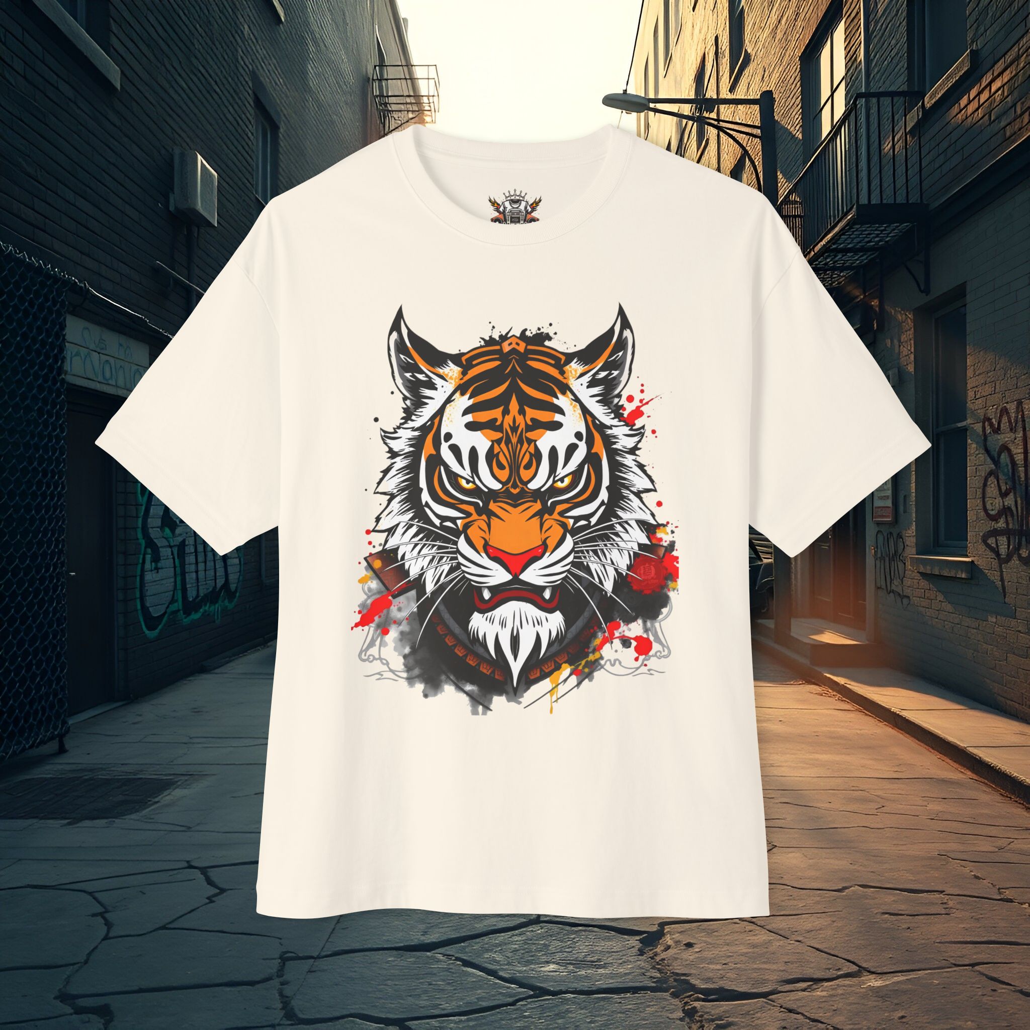Tiger Graphic Tee — Fierce Oversized Boxy Tee 2025 - Image 19