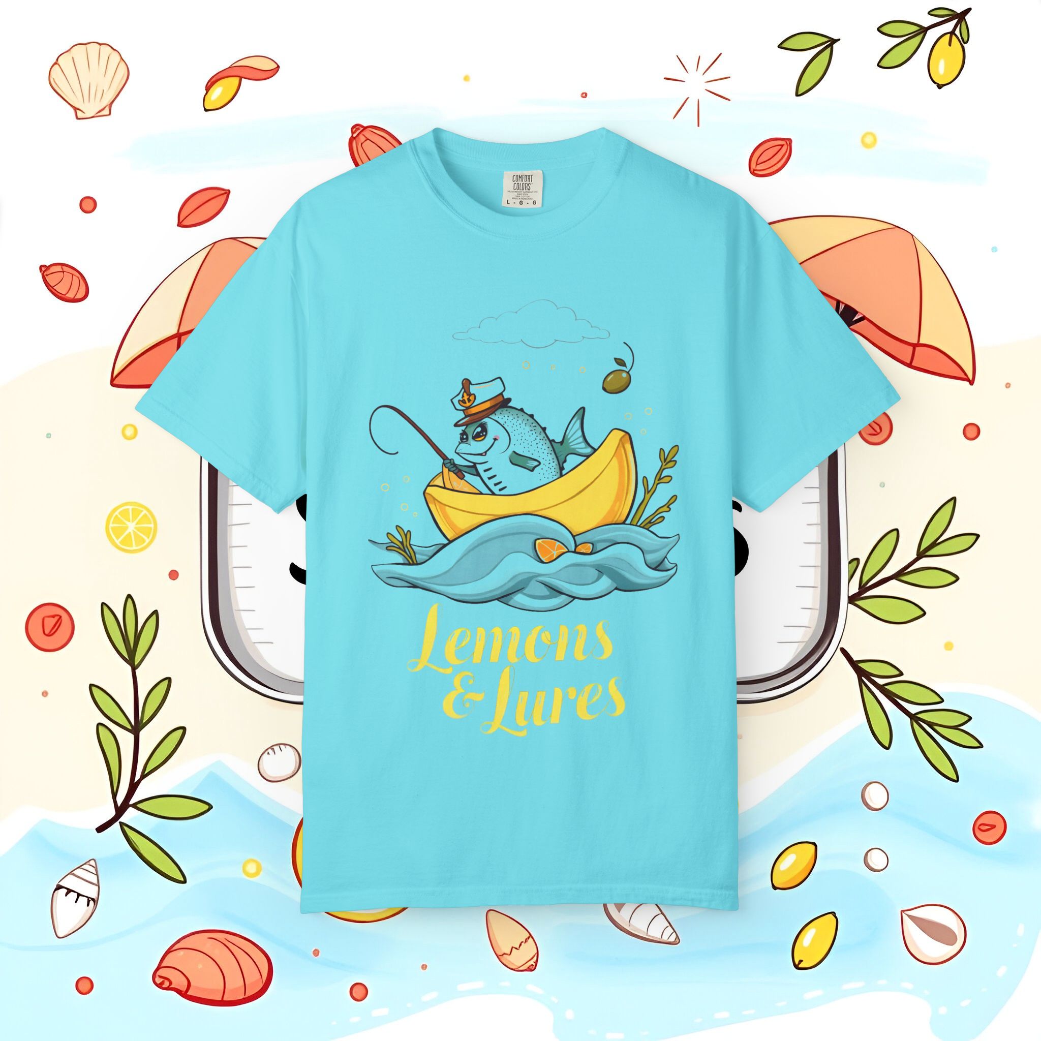 Lemons & Lures T-Shirt — Best Fishing Graphic Tee 2025 (Unisex) - Image 71