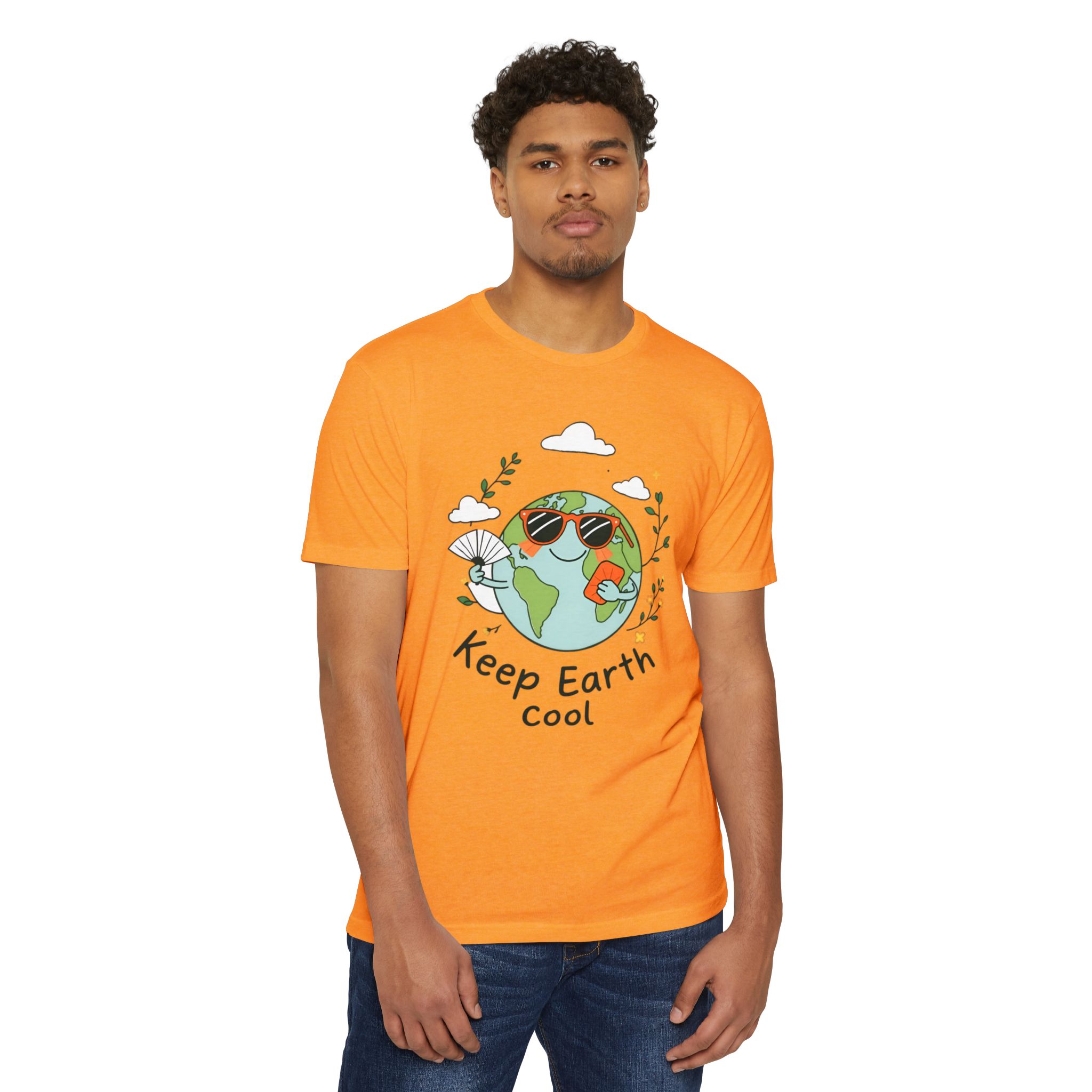 Earth T-Shirt — Eco-Friendly "Keep Earth Cool" Tee | Must-Have Gift (2025) - Image 3