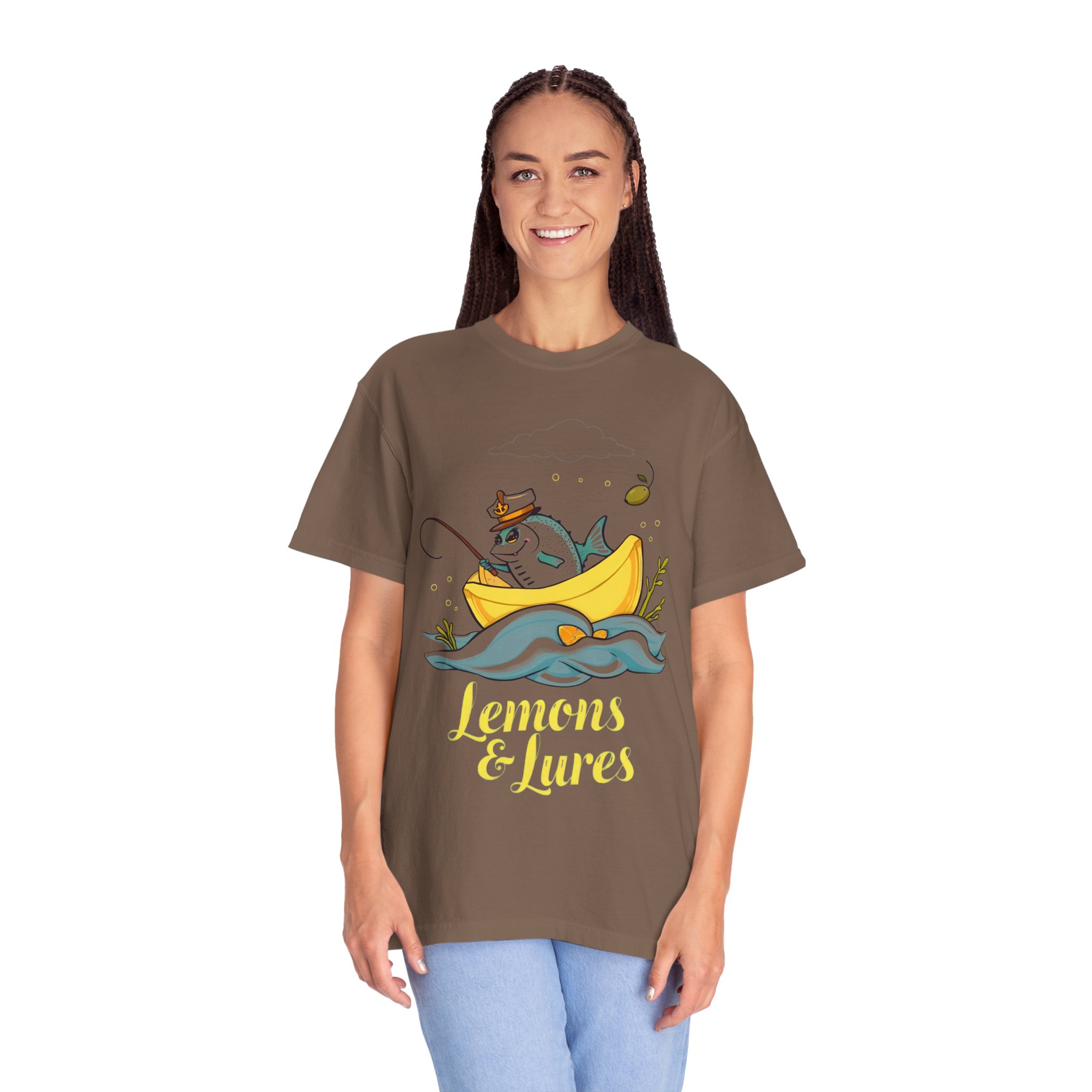 Lemons & Lures T-Shirt — Best Fishing Graphic Tee 2025 (Unisex) - Image 33
