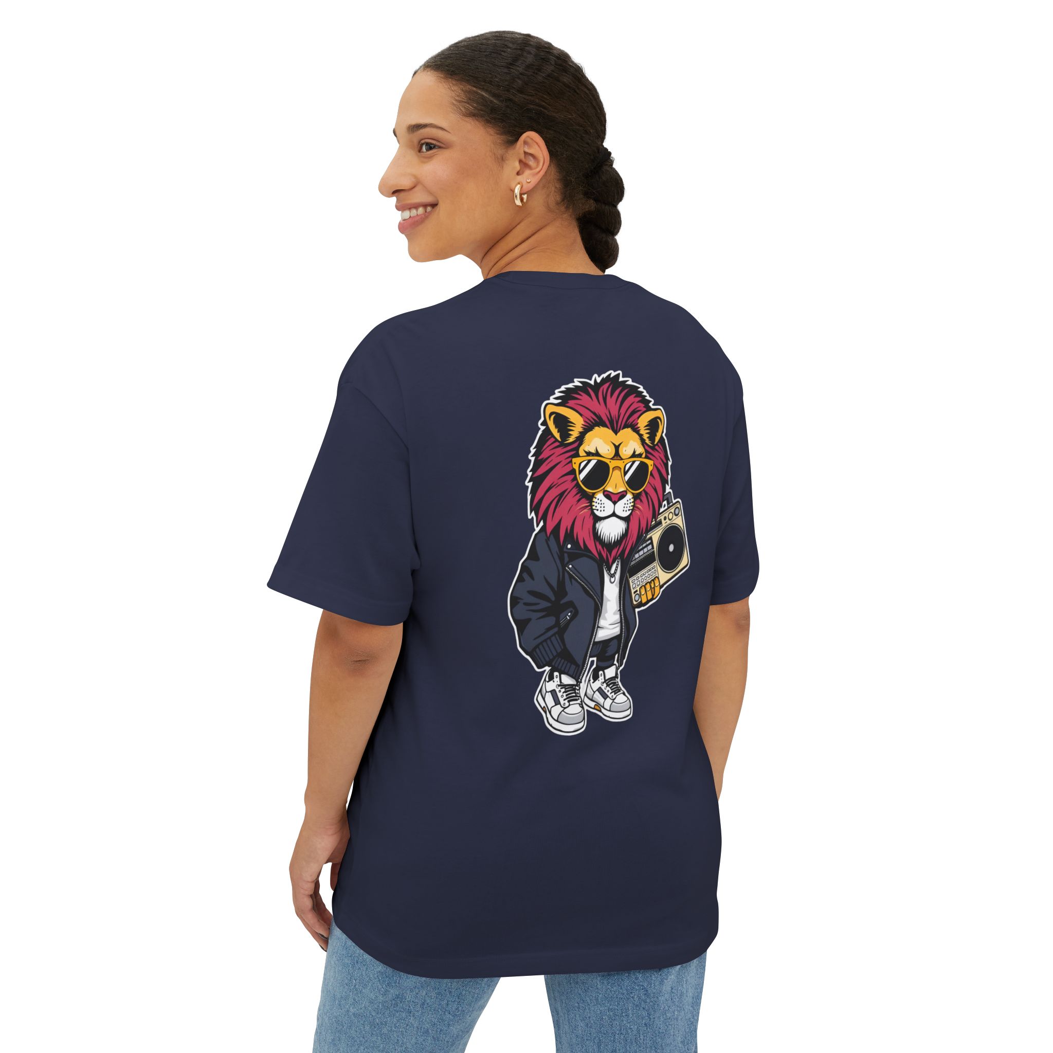 Hustle Every Day Lion T-Shirt — Bold Hustle Tee 2025 (Unisex Oversized) - Image 54