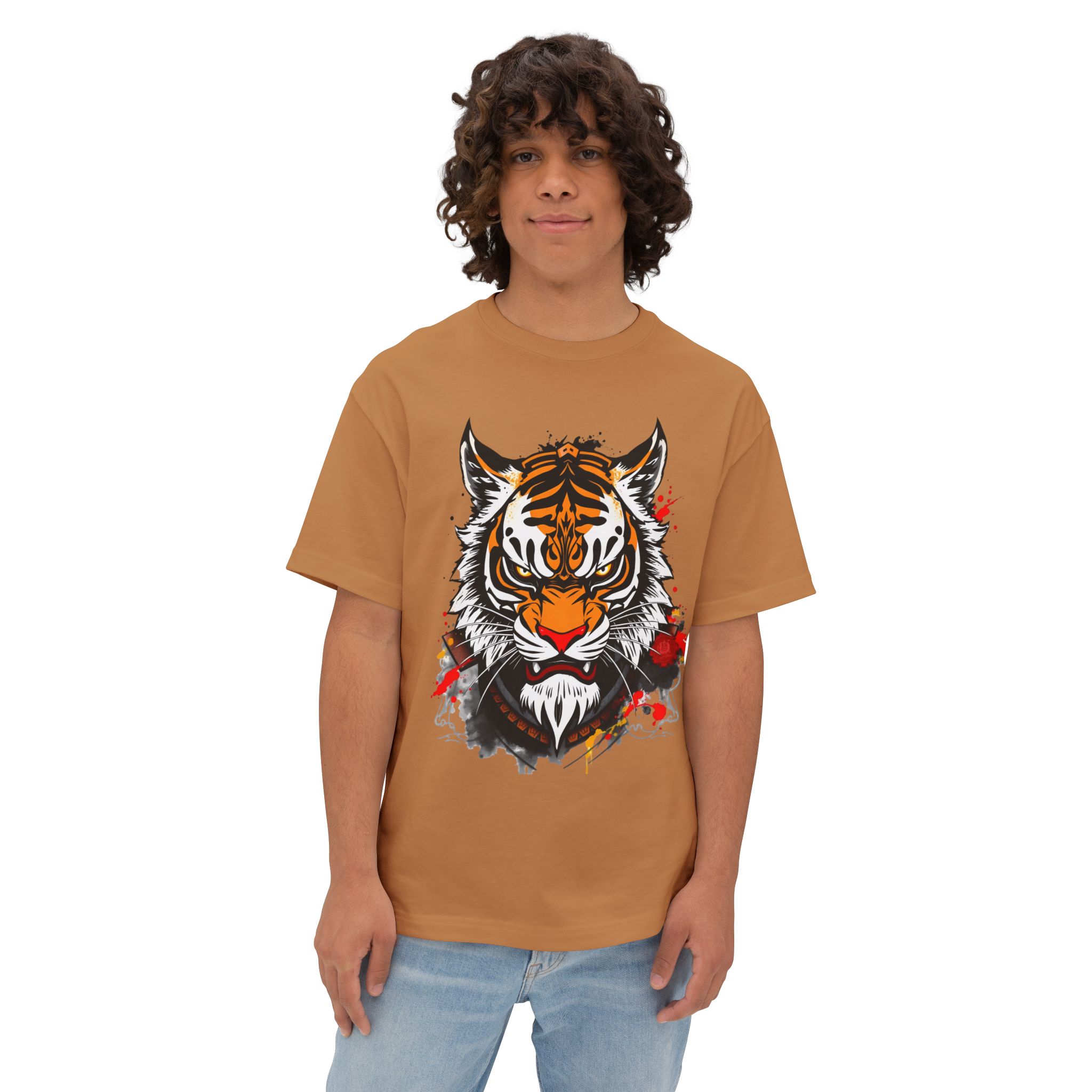 Tiger Graphic Tee — Fierce Oversized Boxy Tee 2025 - Image 27