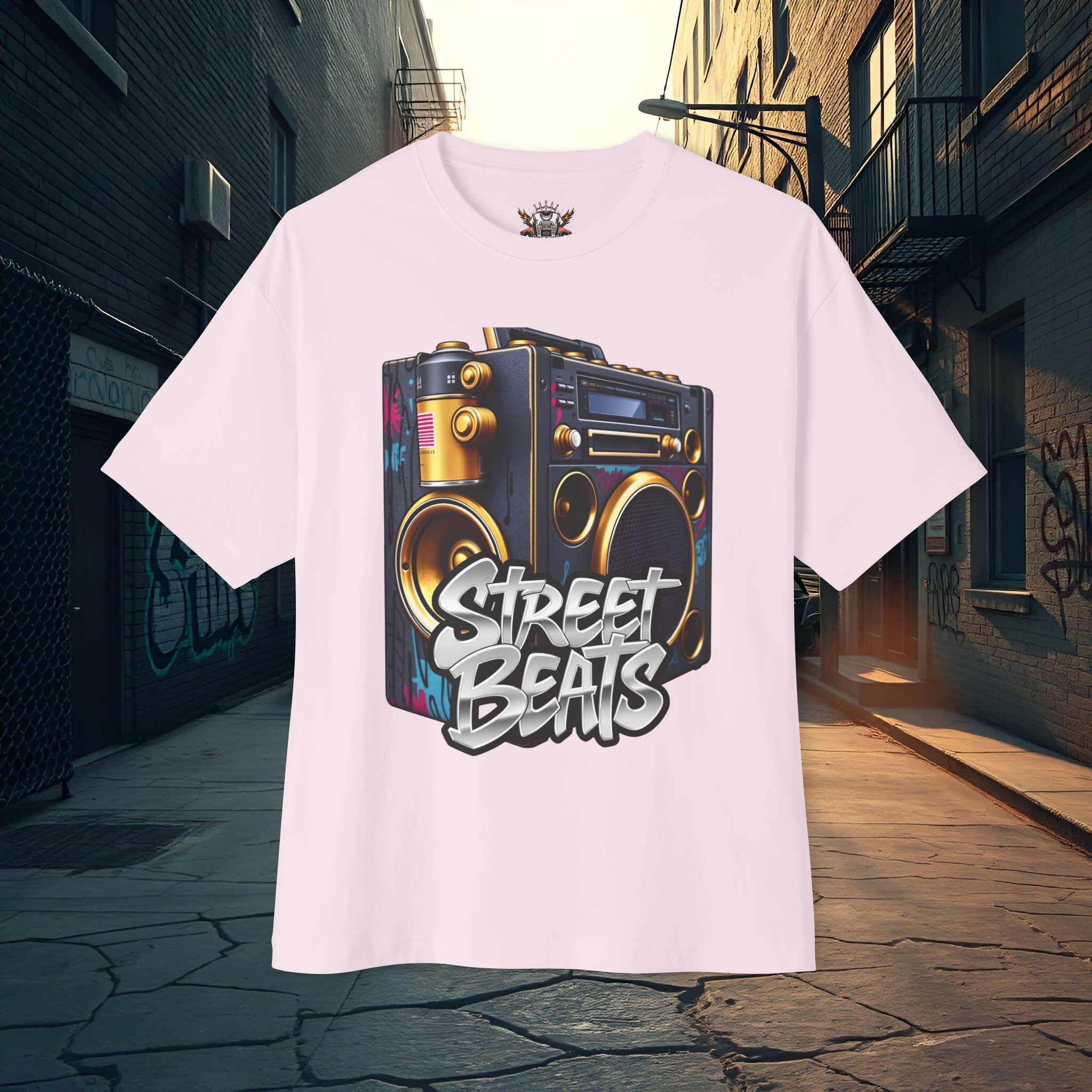 music graphic tee — Street Beats & Roll With Style 2025 (Unisex Oversized) - Image 13