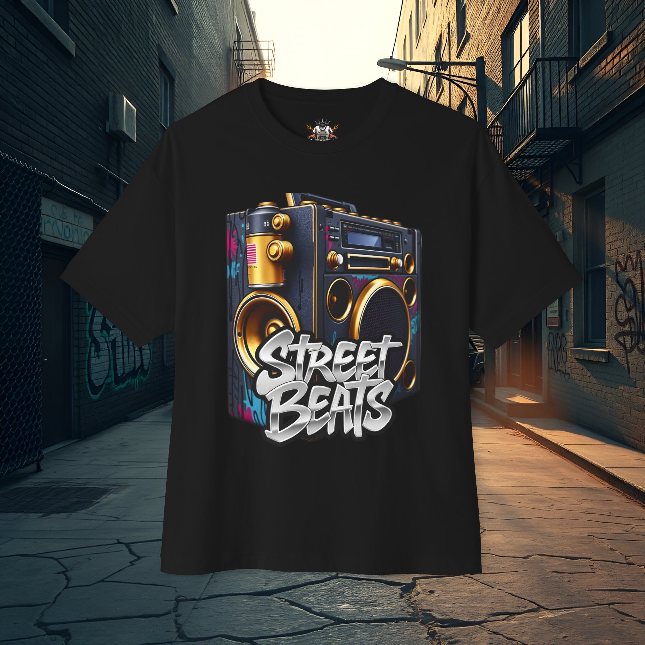 music graphic tee — Street Beats & Roll With Style 2025 (Unisex Oversized) - Image 19