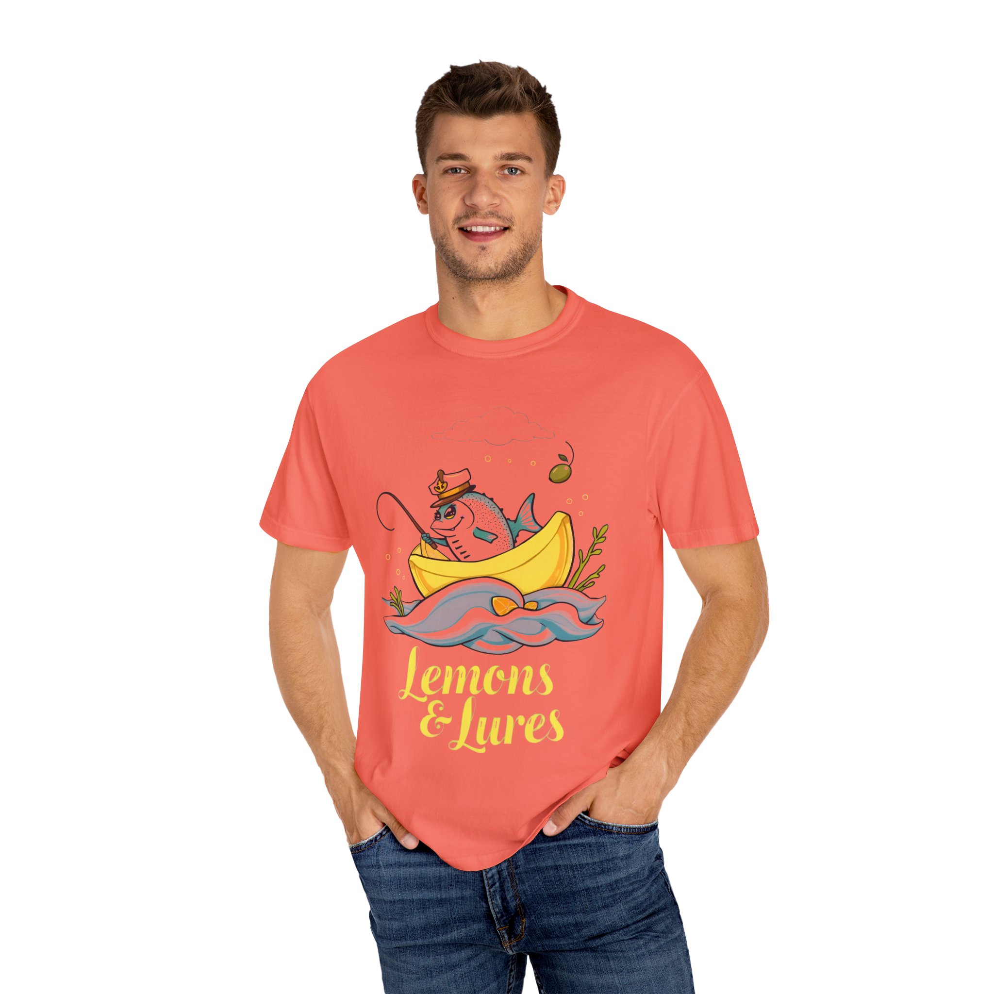 Lemons & Lures T-Shirt — Best Fishing Graphic Tee 2025 (Unisex) - Image 4
