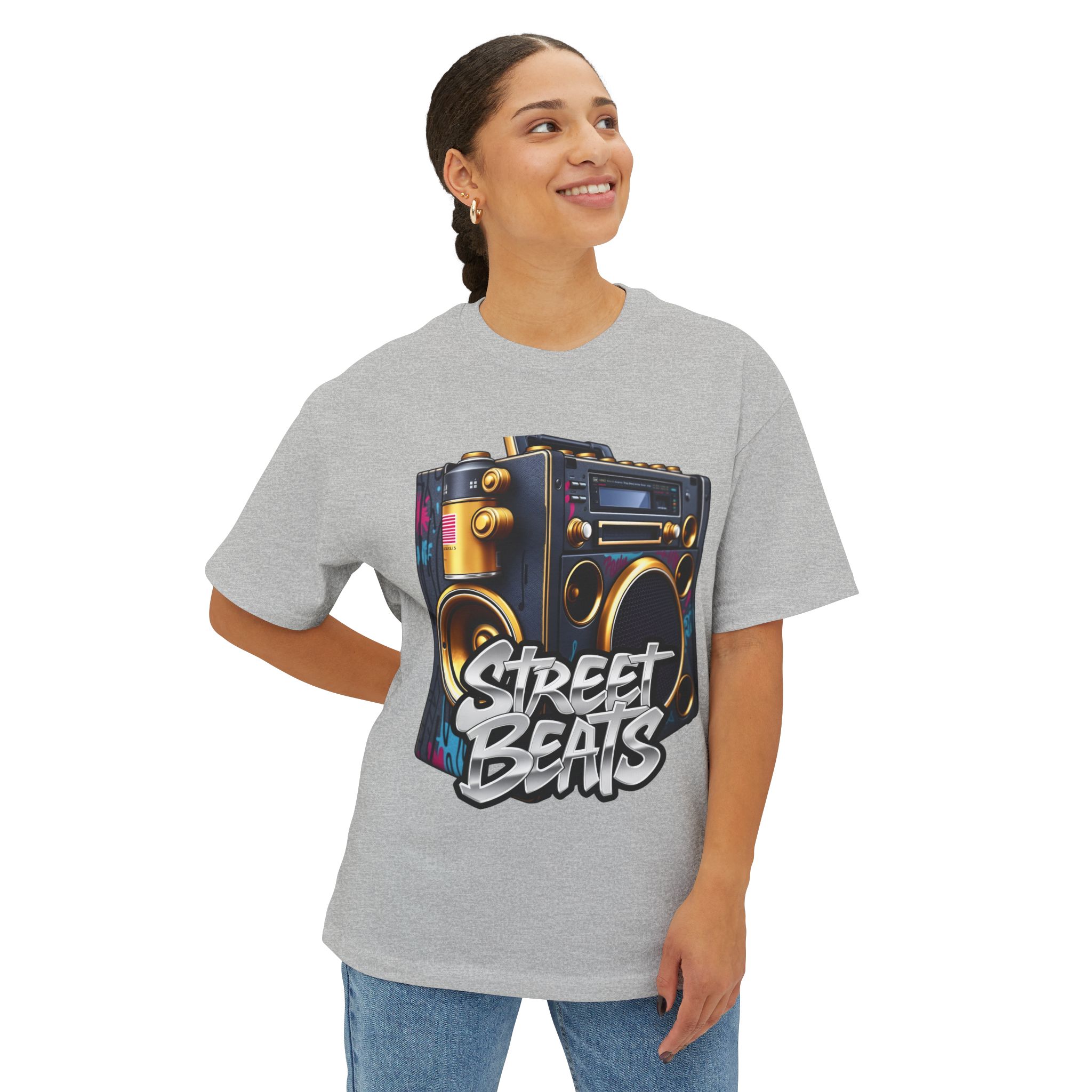 music graphic tee — Street Beats & Roll With Style 2025 (Unisex Oversized) - Image 53