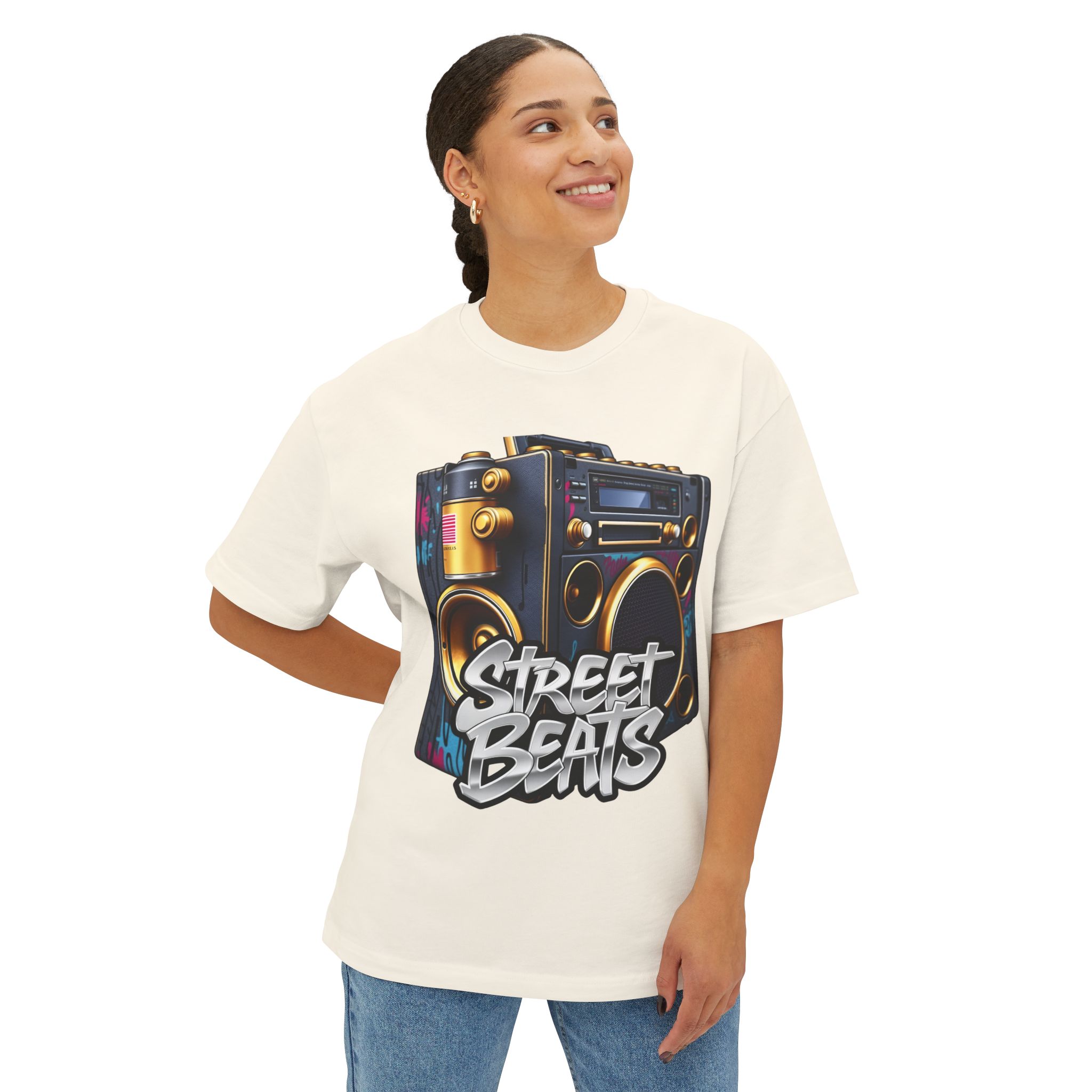 music graphic tee — Street Beats & Roll With Style 2025 (Unisex Oversized) - Image 29