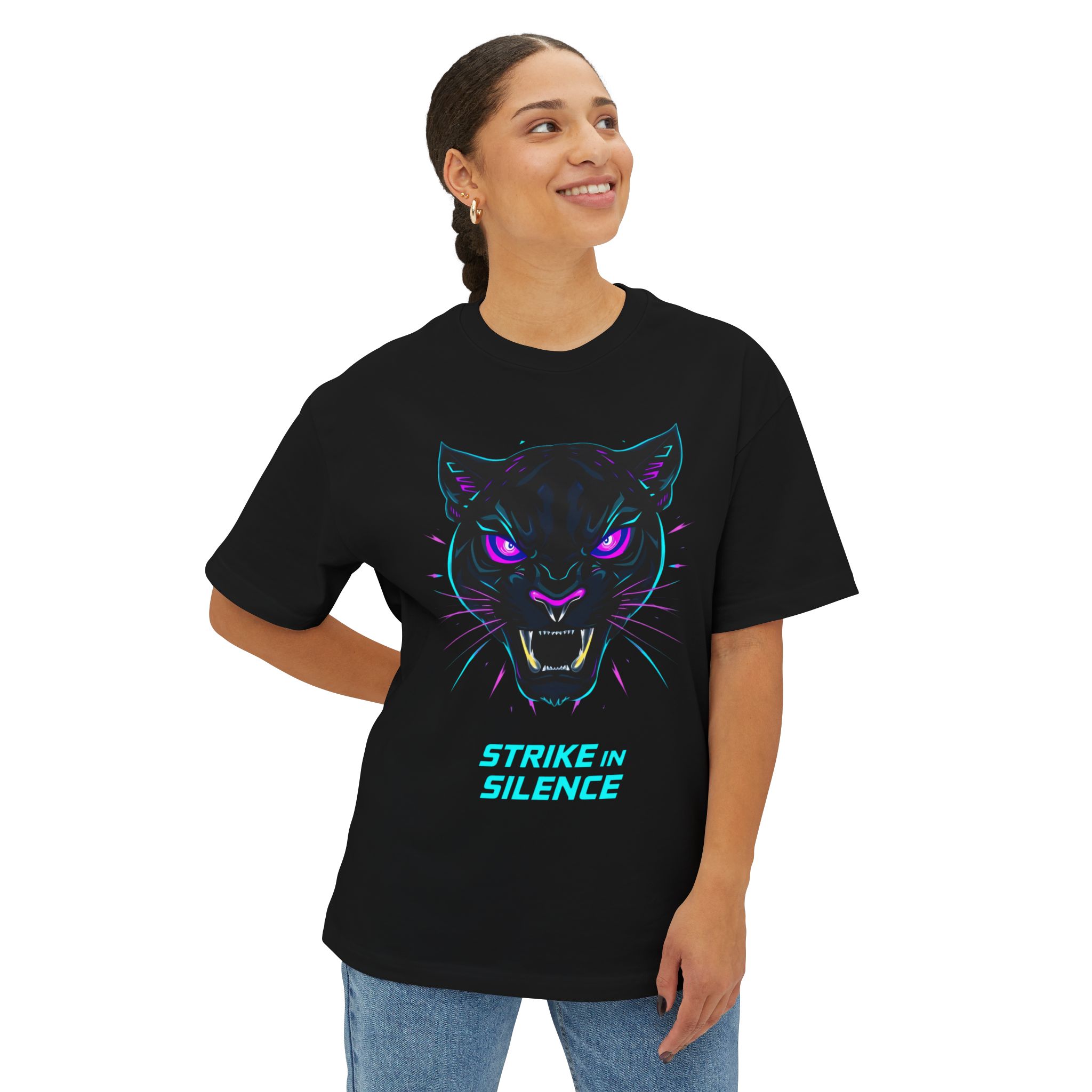 Panther Graphic Tee — Fierce Oversized Boxy Tee 2025 - Image 17