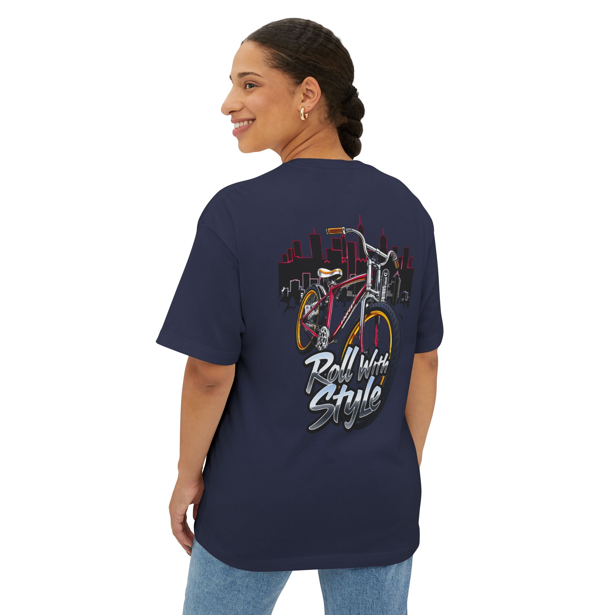 music graphic tee — Street Beats & Roll With Style 2025 (Unisex Oversized) - Image 6