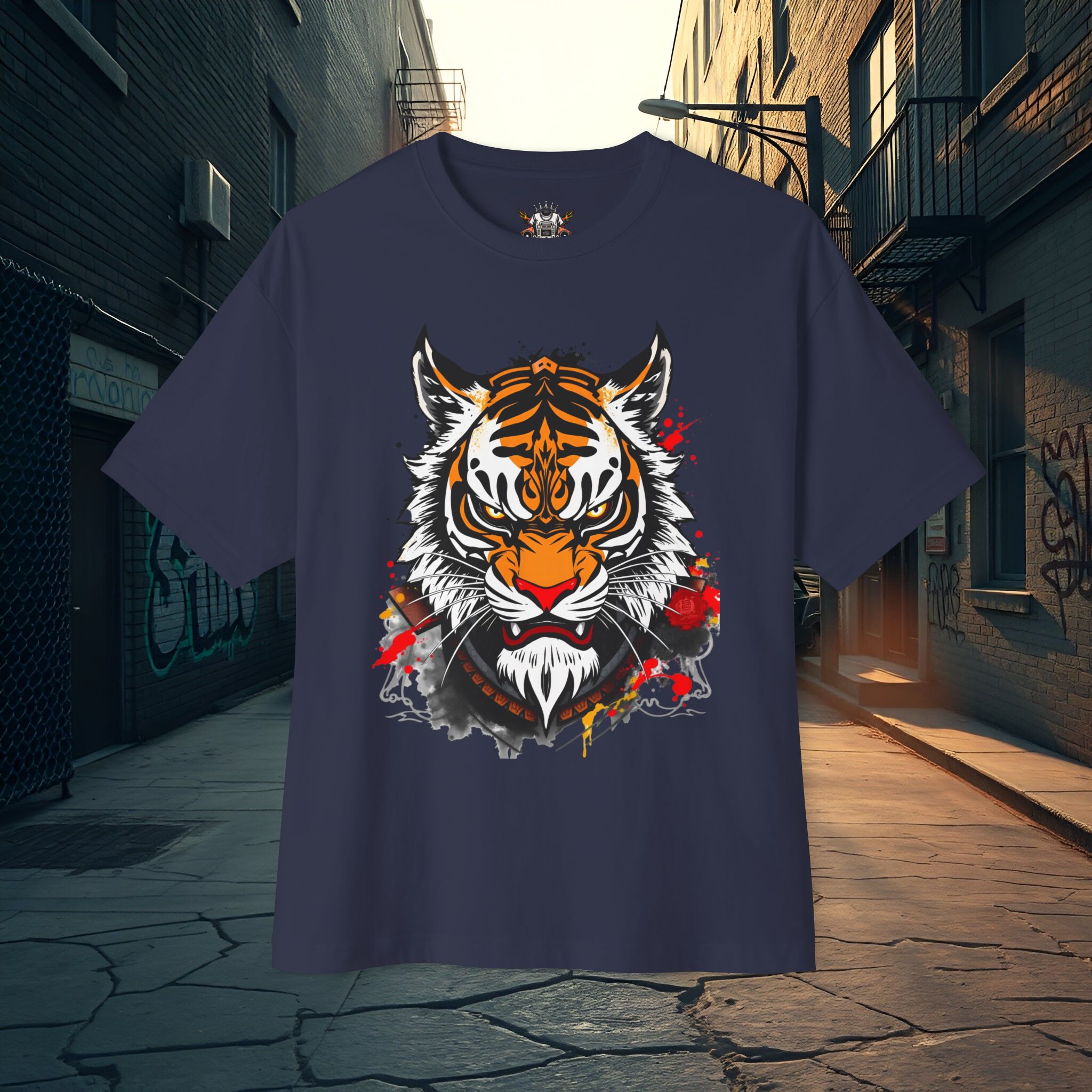 Tiger Graphic Tee — Fierce Oversized Boxy Tee 2025 - Image 49