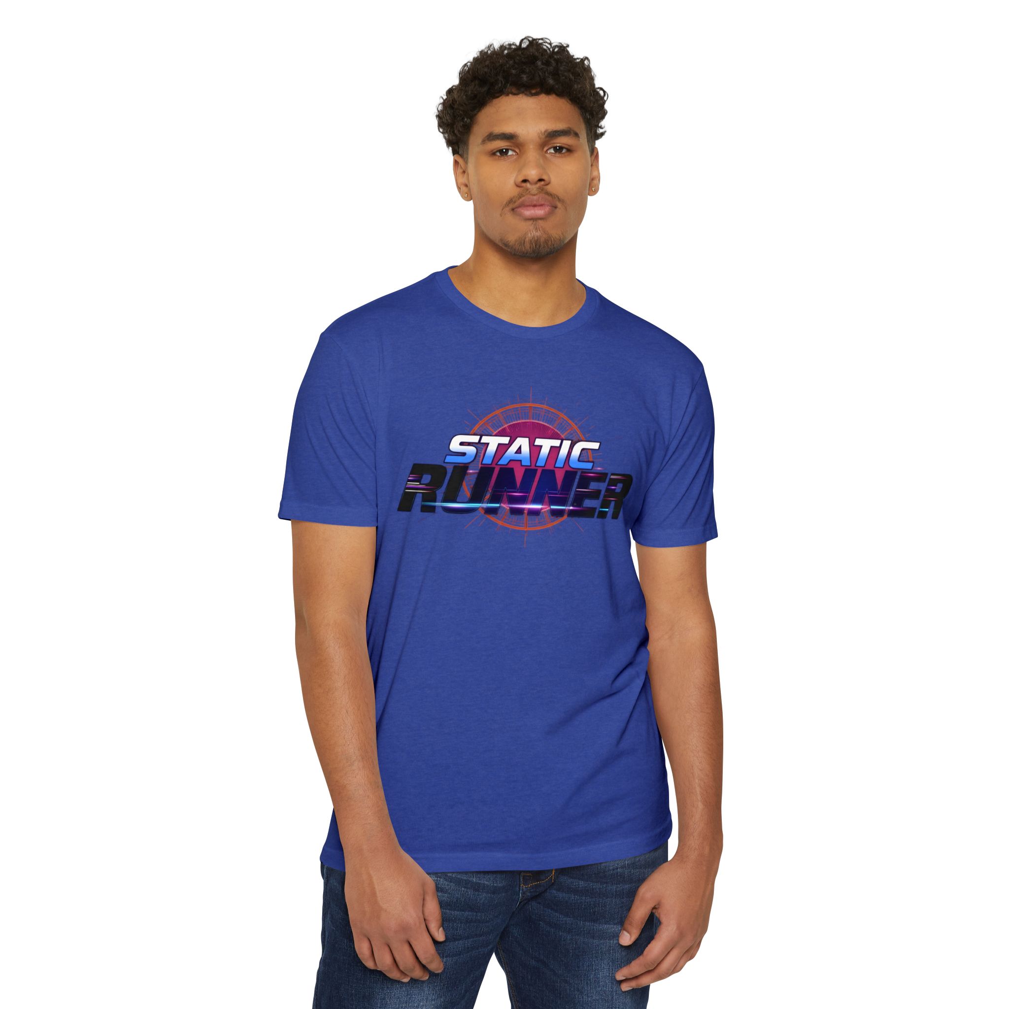 Runner T-Shirt — Dynamic Static Runner T-Shirt (Unisex) — Best Running Tee 2025 - Image 51