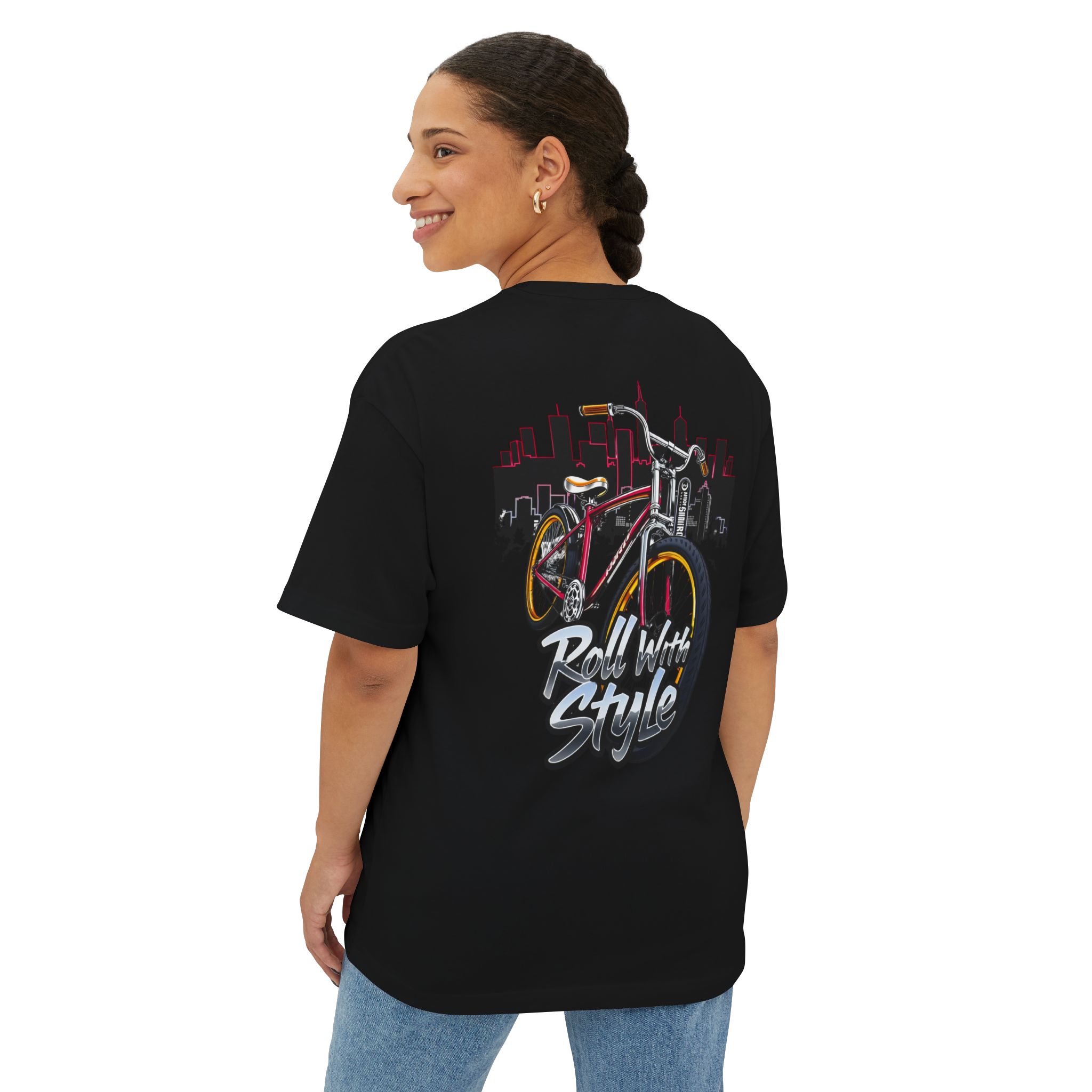 music graphic tee — Street Beats & Roll With Style 2025 (Unisex Oversized) - Image 24