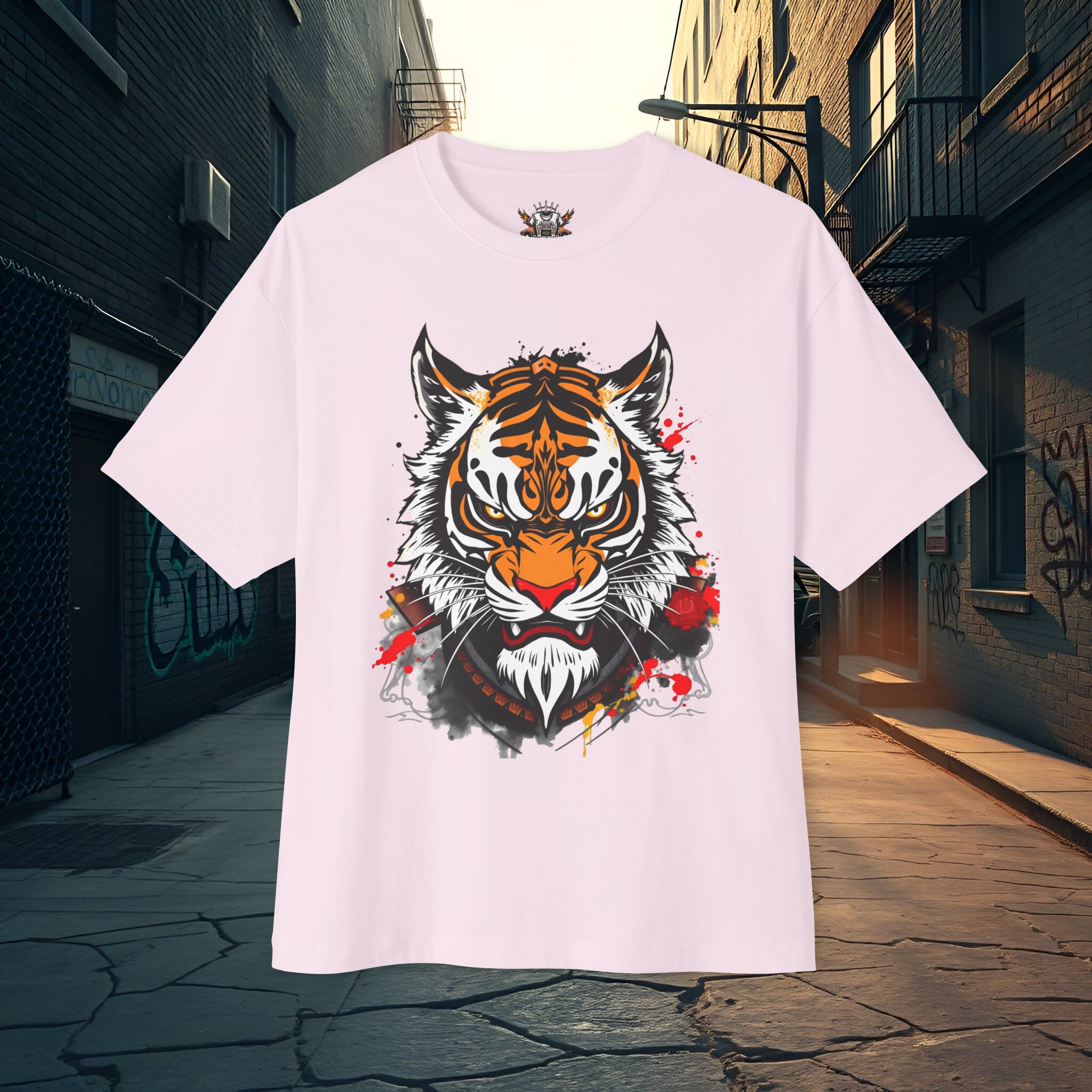 Tiger Graphic Tee — Fierce Oversized Boxy Tee 2025 - Image 13