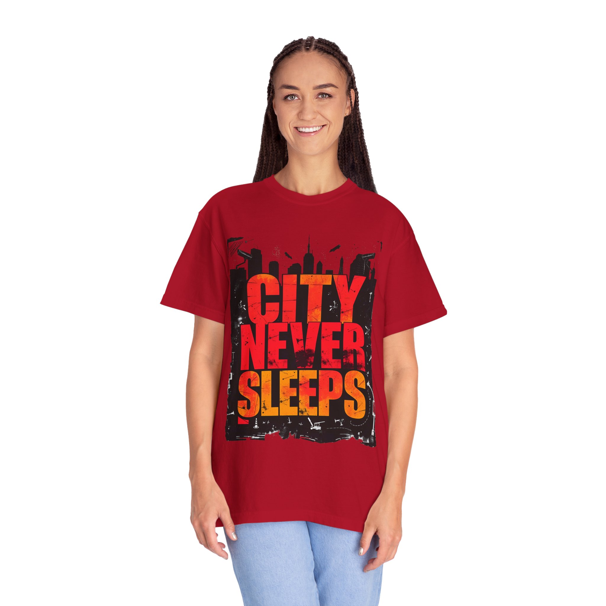 City Vibe T-Shirt — Best Urban Graphic Tee 2025 (City Never Sleeps) - Image 103
